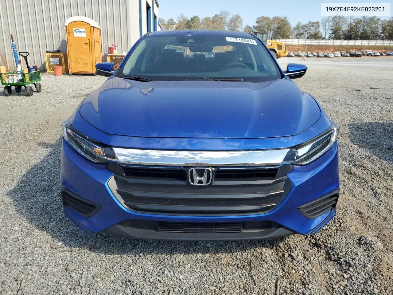 2019 Honda Insight Touring VIN: 19XZE4F92KE023201 Lot: 77218544