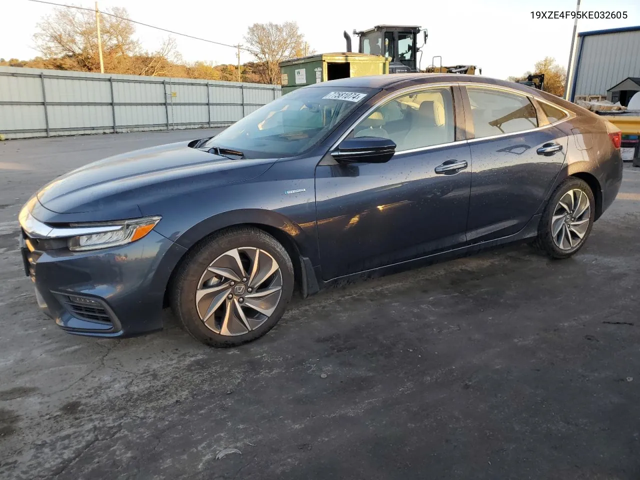 2019 Honda Insight Touring VIN: 19XZE4F95KE032605 Lot: 77581074