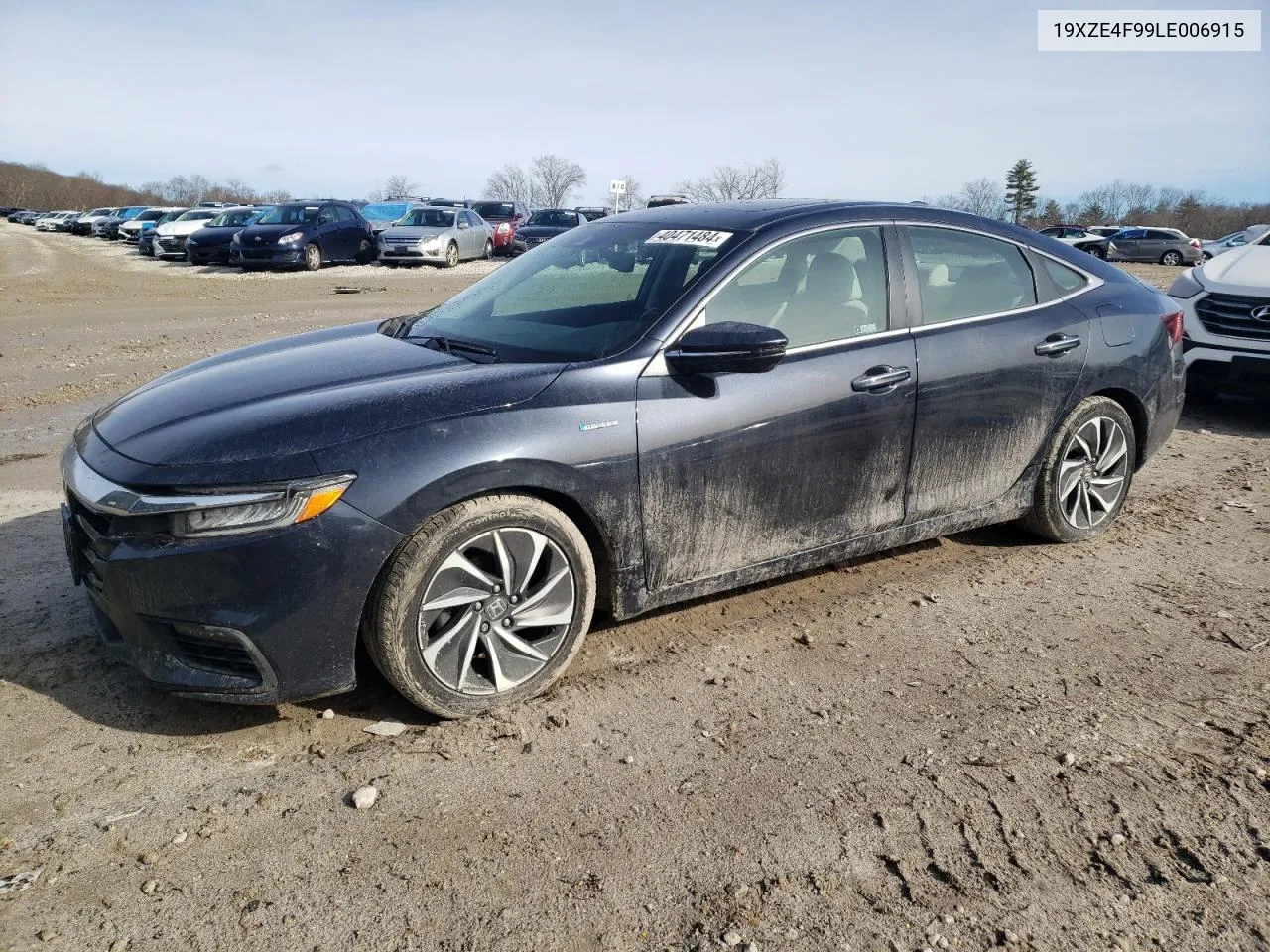 2020 Honda Insight Touring VIN: 19XZE4F99LE006915 Lot: 40471484