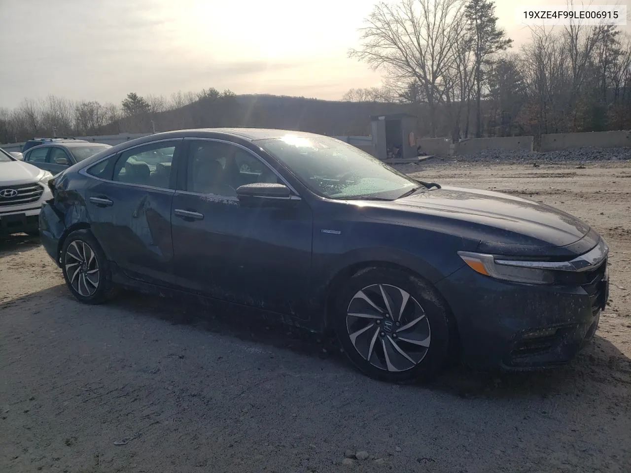 2020 Honda Insight Touring VIN: 19XZE4F99LE006915 Lot: 40471484