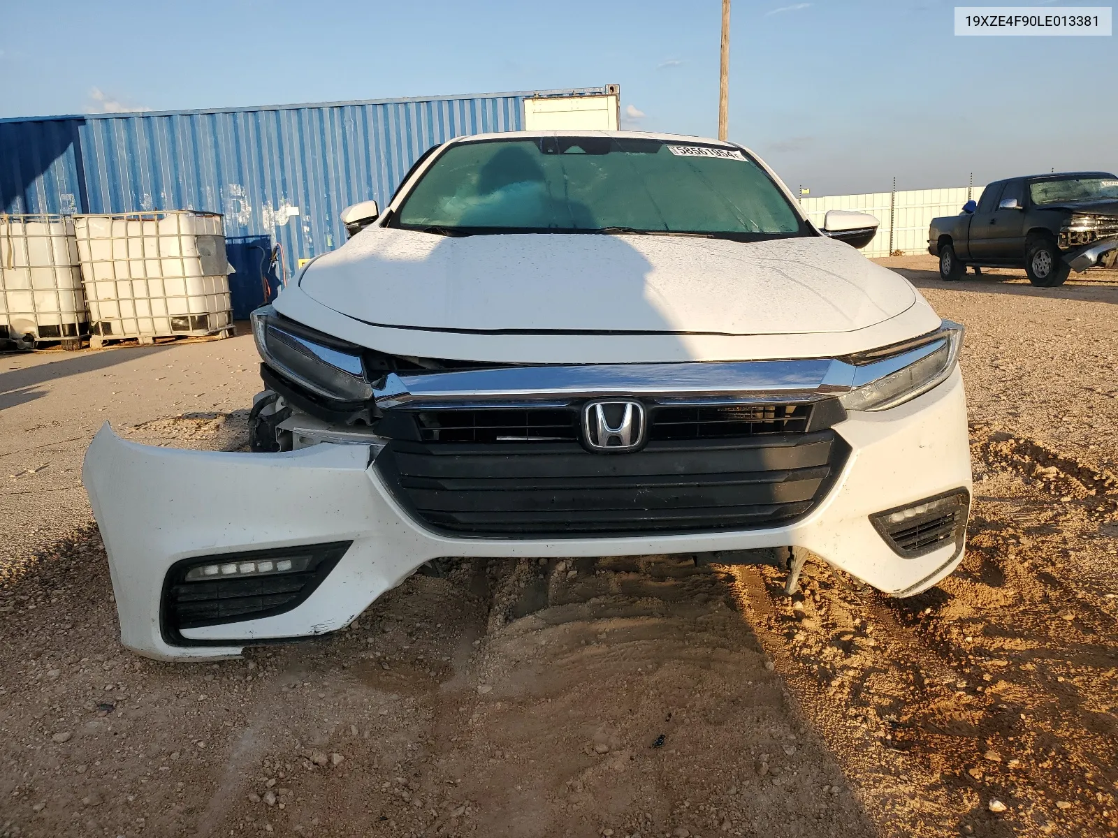 2020 Honda Insight Touring VIN: 19XZE4F90LE013381 Lot: 58561954