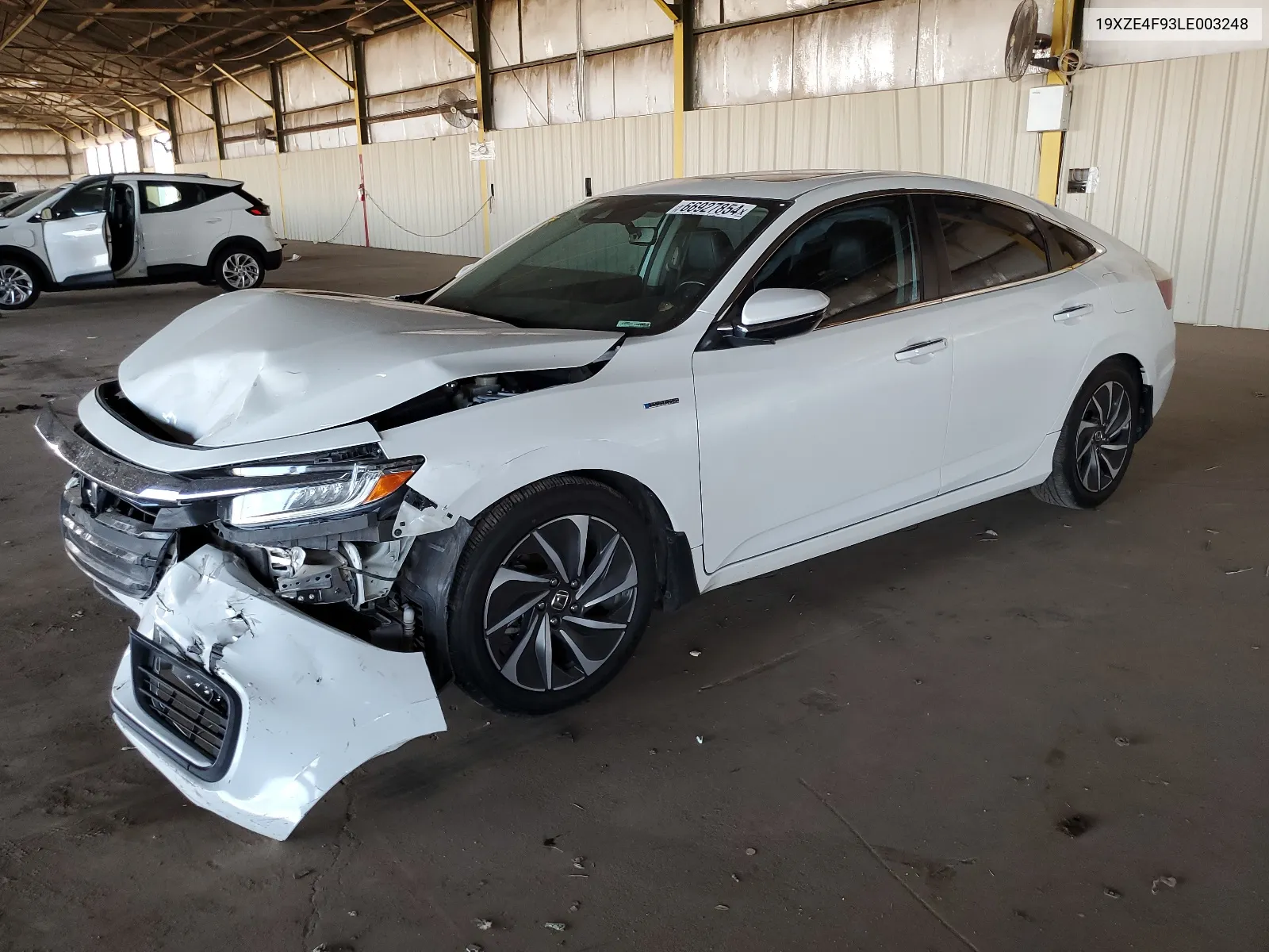 2020 Honda Insight Touring VIN: 19XZE4F93LE003248 Lot: 66927854