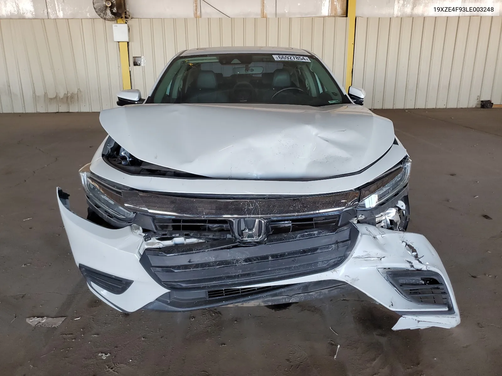 2020 Honda Insight Touring VIN: 19XZE4F93LE003248 Lot: 66927854