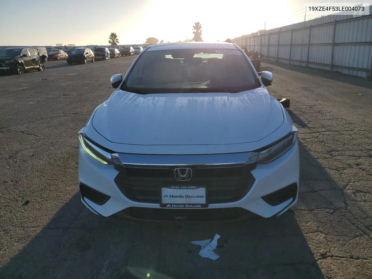 2020 Honda Insight Ex VIN: 19XZE4F53LE004073 Lot: 70694014