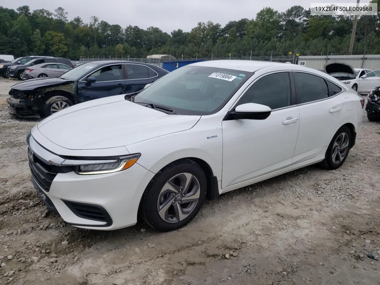 2020 Honda Insight Ex VIN: 19XZE4F50LE009568 Lot: 71319004