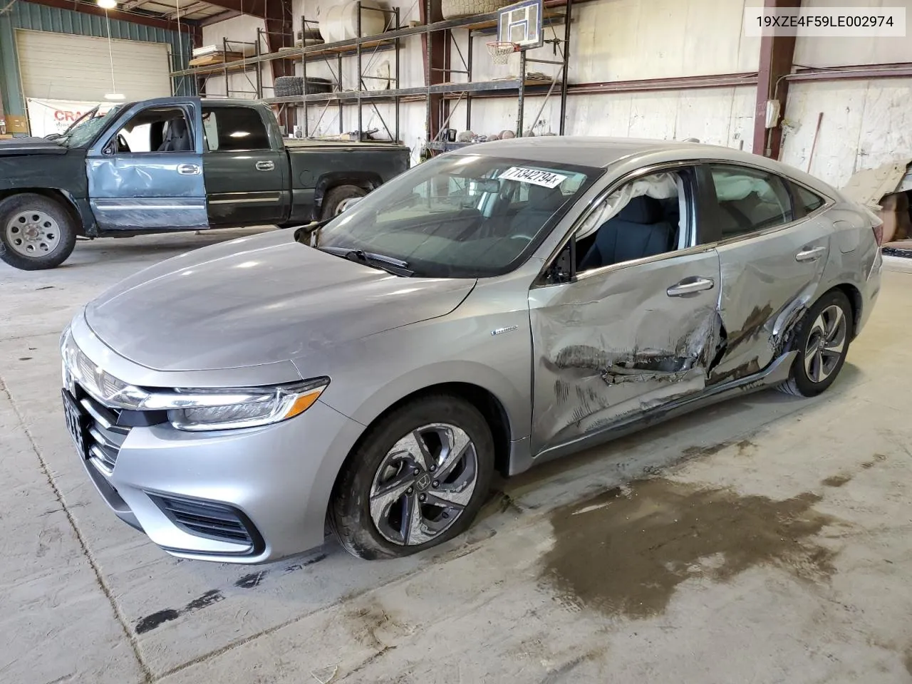 2020 Honda Insight Ex VIN: 19XZE4F59LE002974 Lot: 71342794