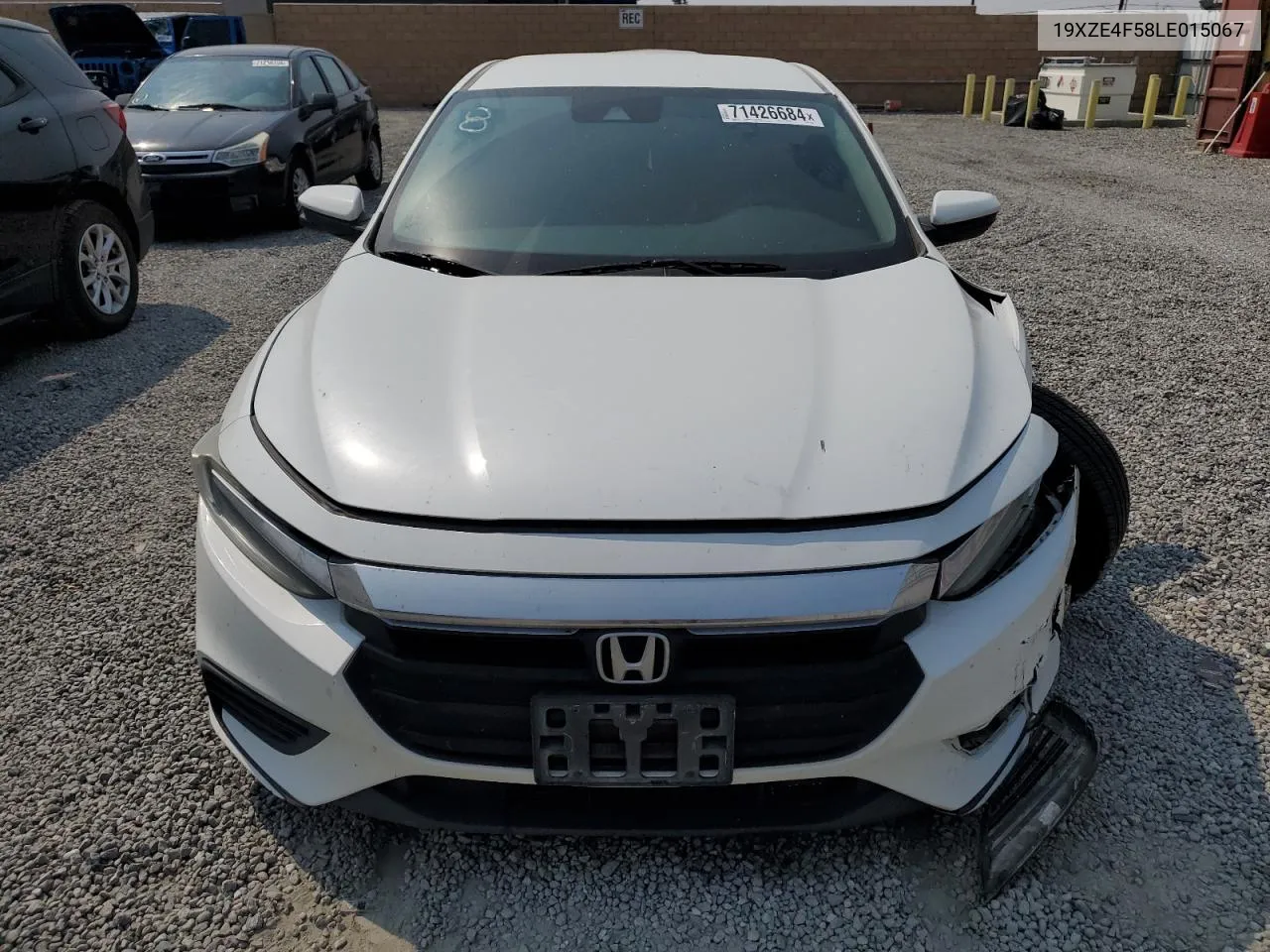 19XZE4F58LE015067 2020 Honda Insight Ex