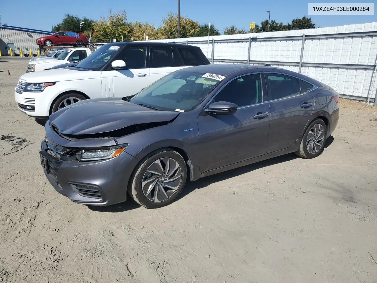 2020 Honda Insight Touring VIN: 19XZE4F93LE000284 Lot: 73500954