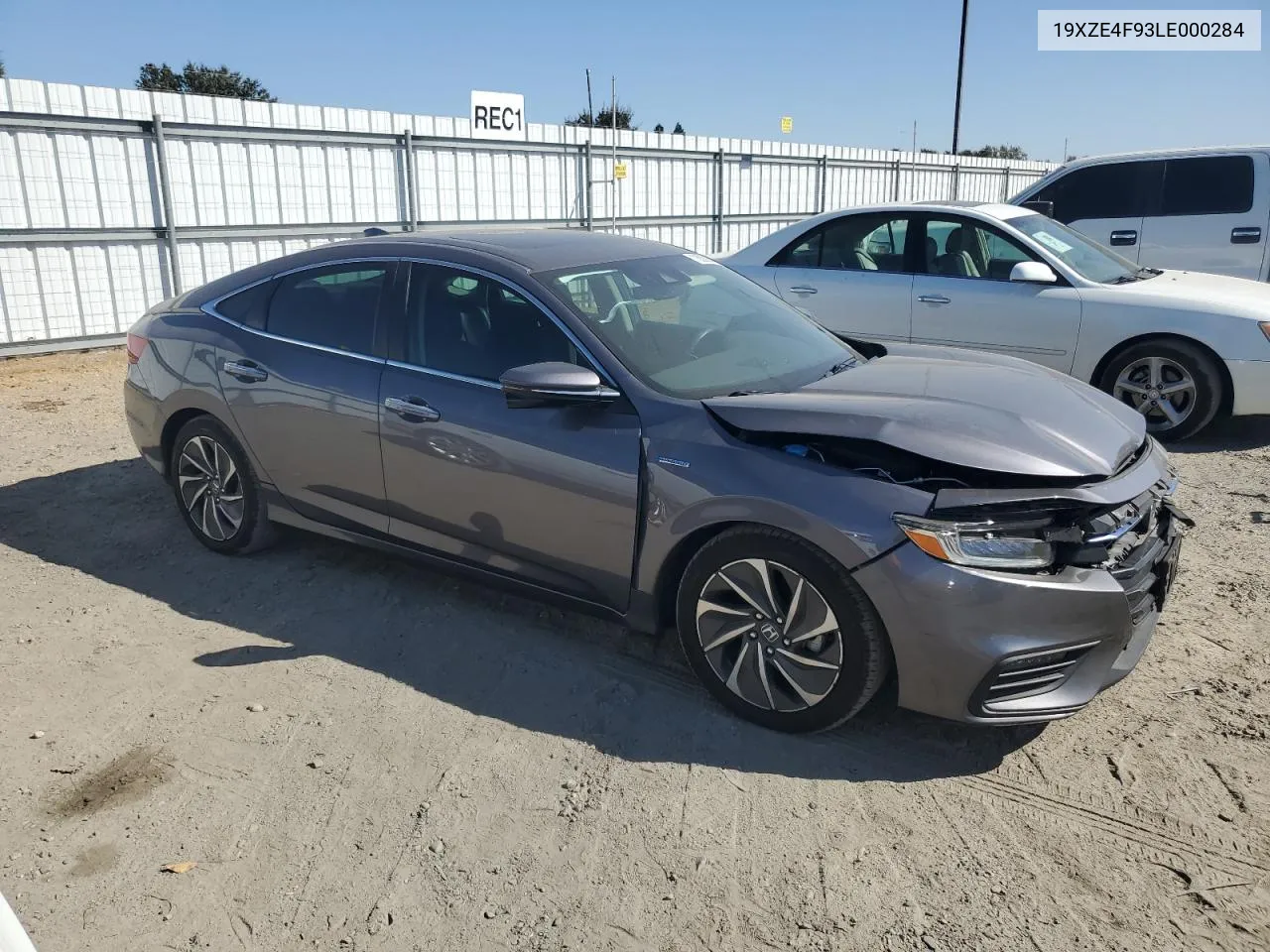 2020 Honda Insight Touring VIN: 19XZE4F93LE000284 Lot: 73500954