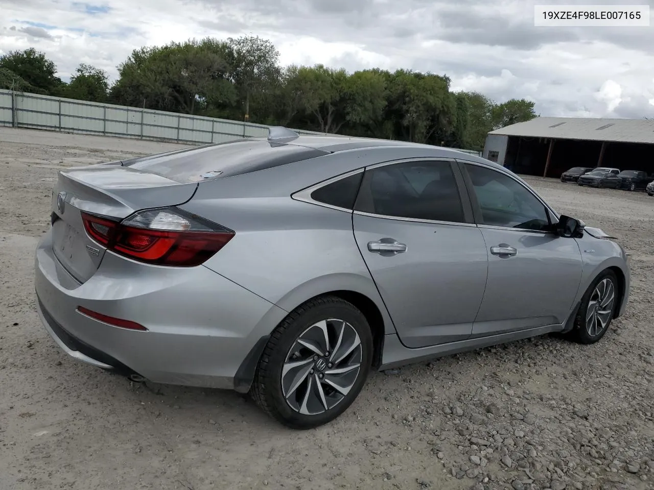 2020 Honda Insight Touring VIN: 19XZE4F98LE007165 Lot: 74372374