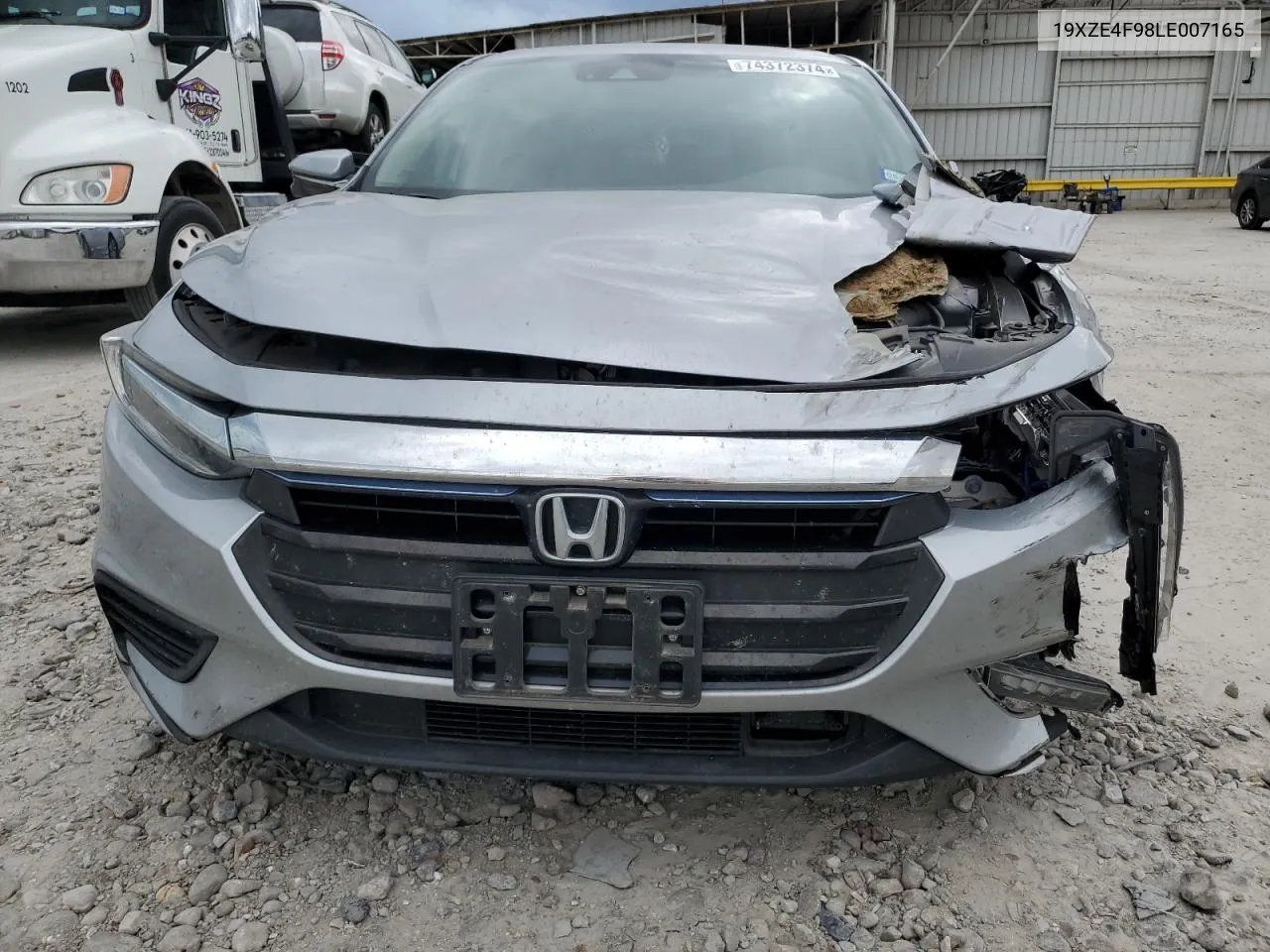 2020 Honda Insight Touring VIN: 19XZE4F98LE007165 Lot: 74372374