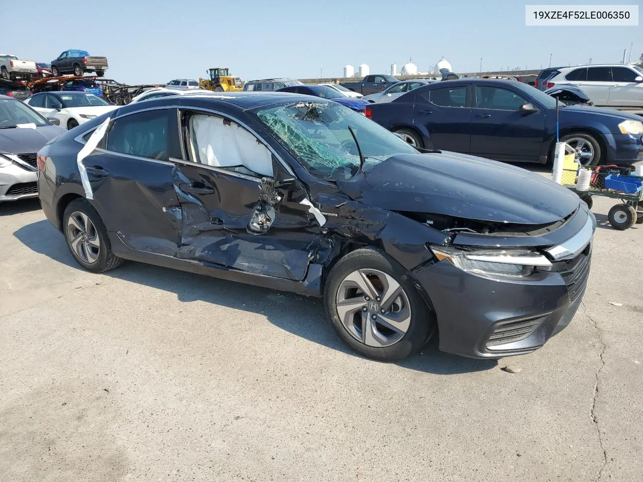 2020 Honda Insight Ex VIN: 19XZE4F52LE006350 Lot: 74624044