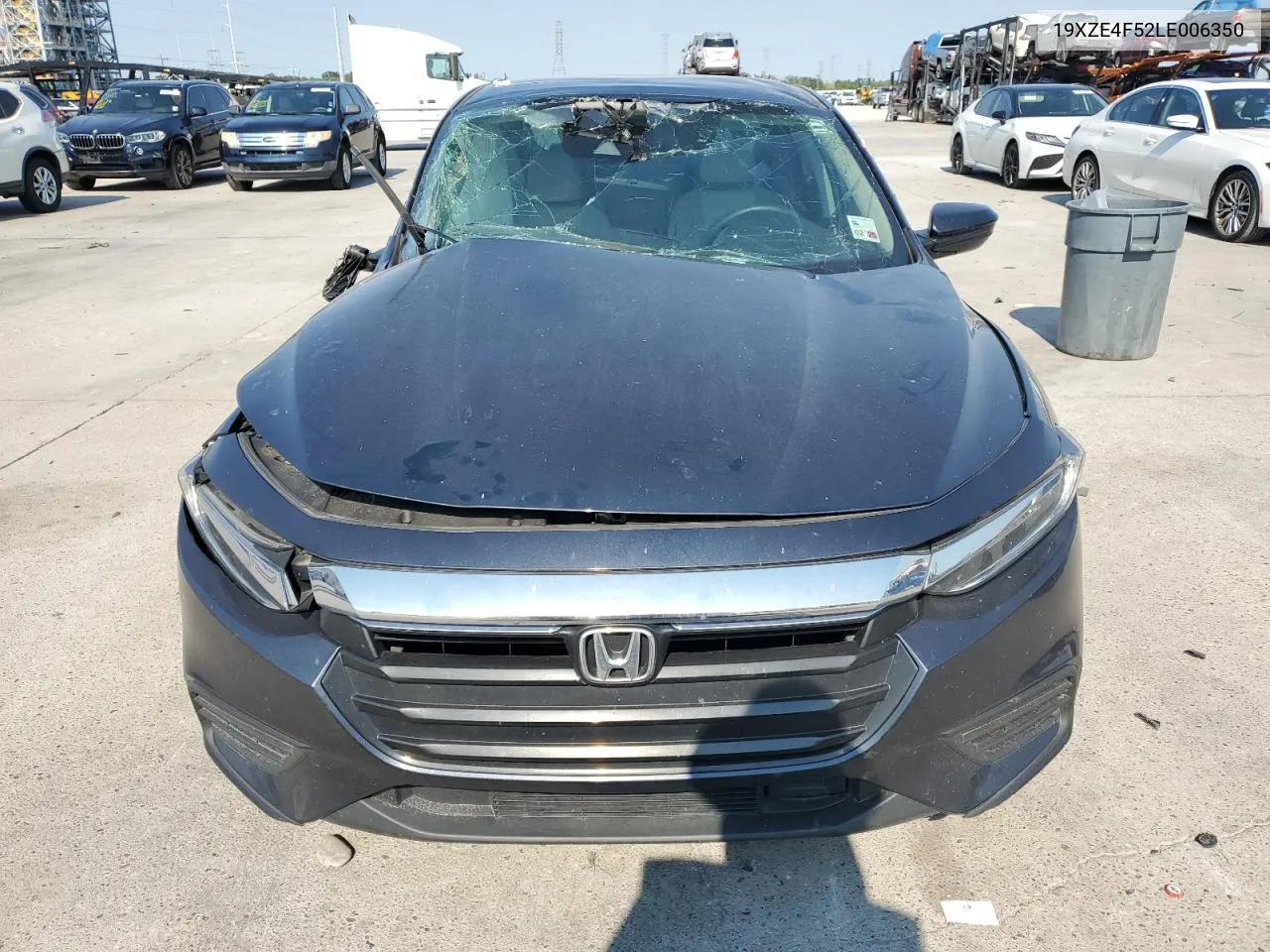 2020 Honda Insight Ex VIN: 19XZE4F52LE006350 Lot: 74624044