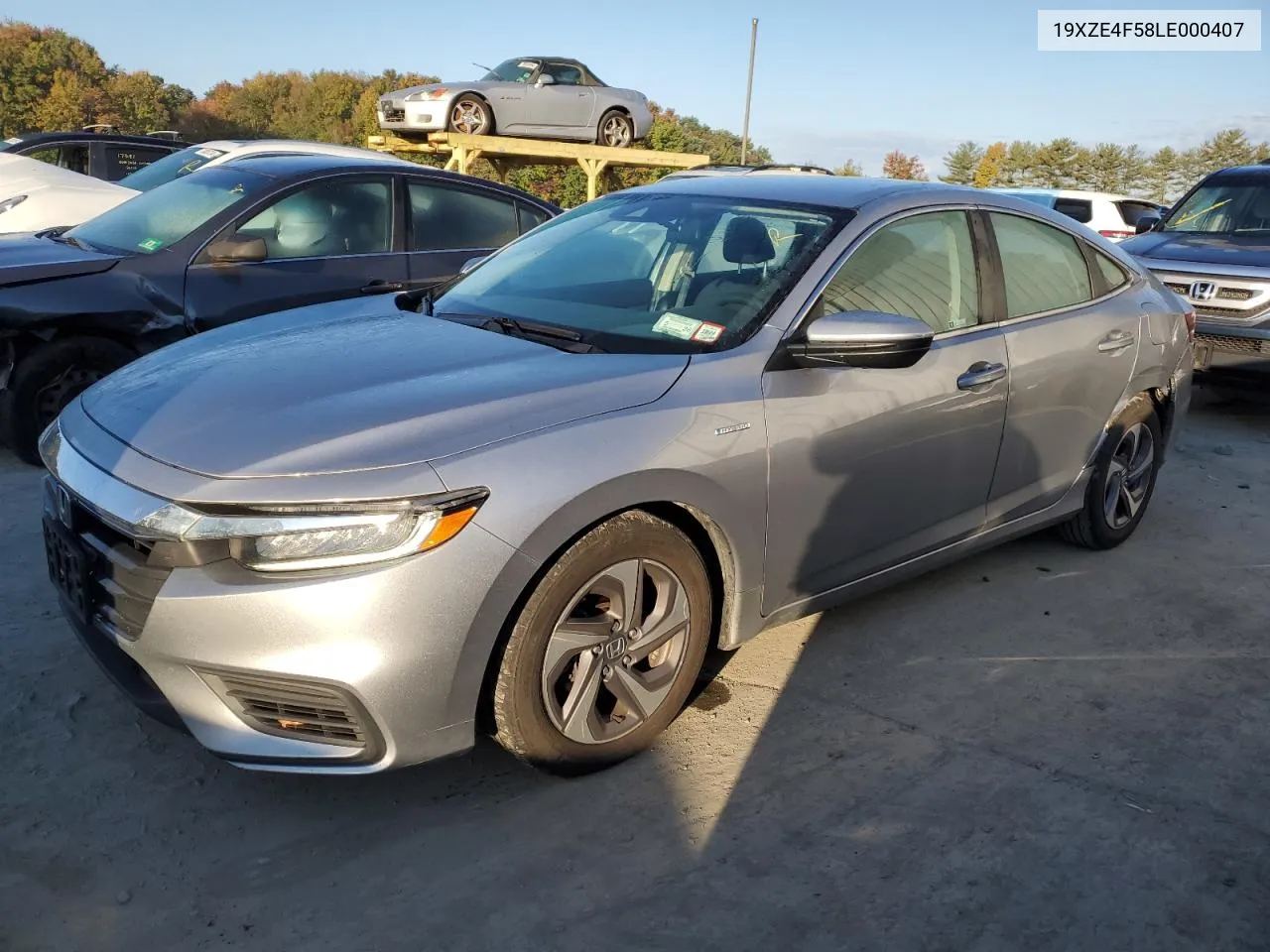 2020 Honda Insight Ex VIN: 19XZE4F58LE000407 Lot: 74933254