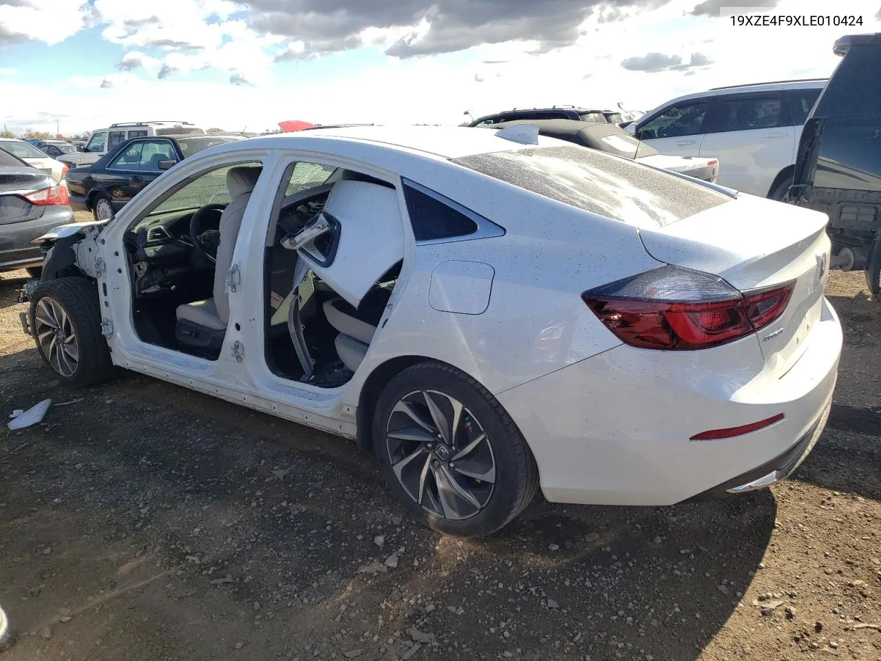 2020 Honda Insight Touring VIN: 19XZE4F9XLE010424 Lot: 75938874