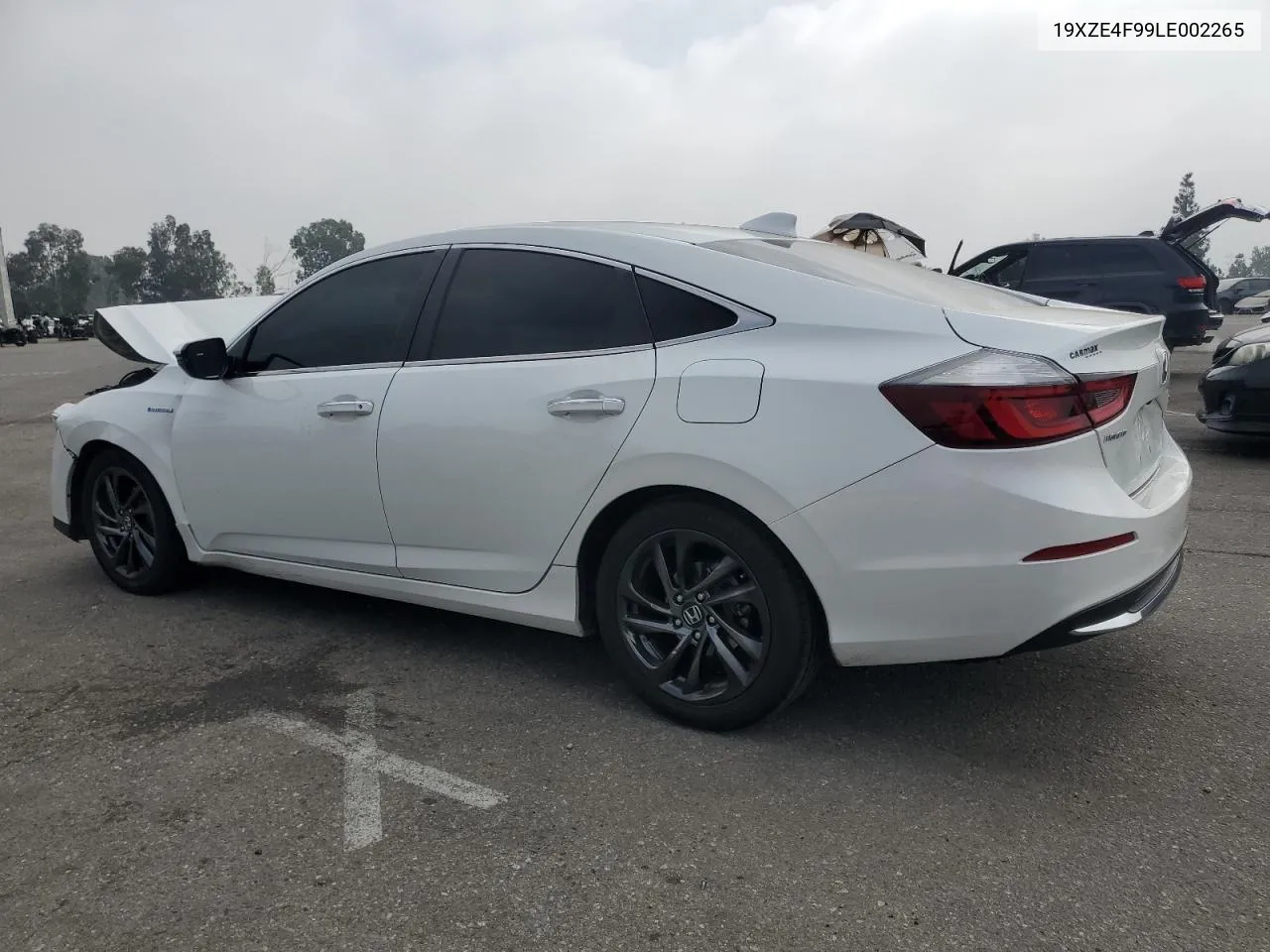 2020 Honda Insight Touring VIN: 19XZE4F99LE002265 Lot: 75973694