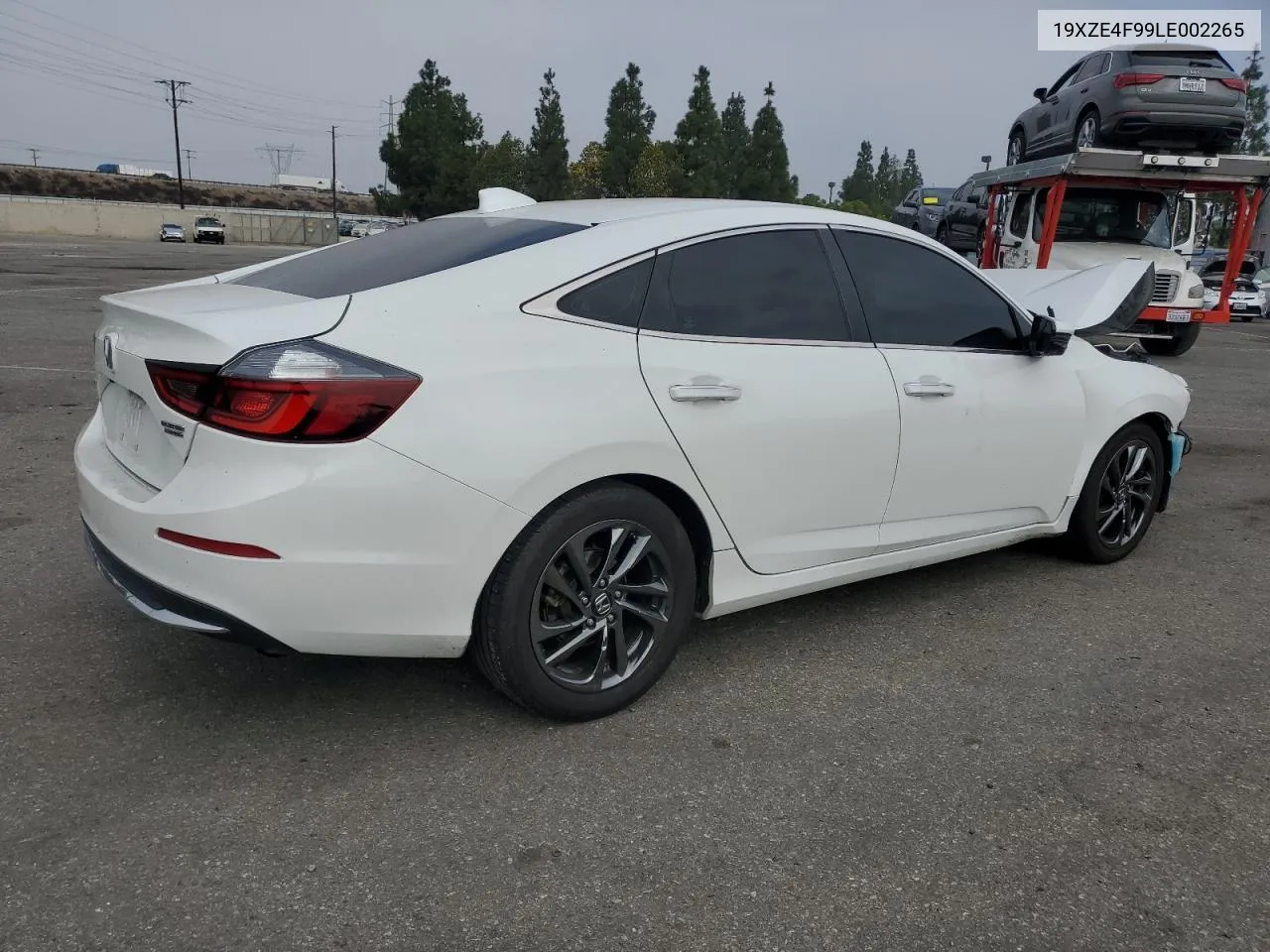 2020 Honda Insight Touring VIN: 19XZE4F99LE002265 Lot: 75973694