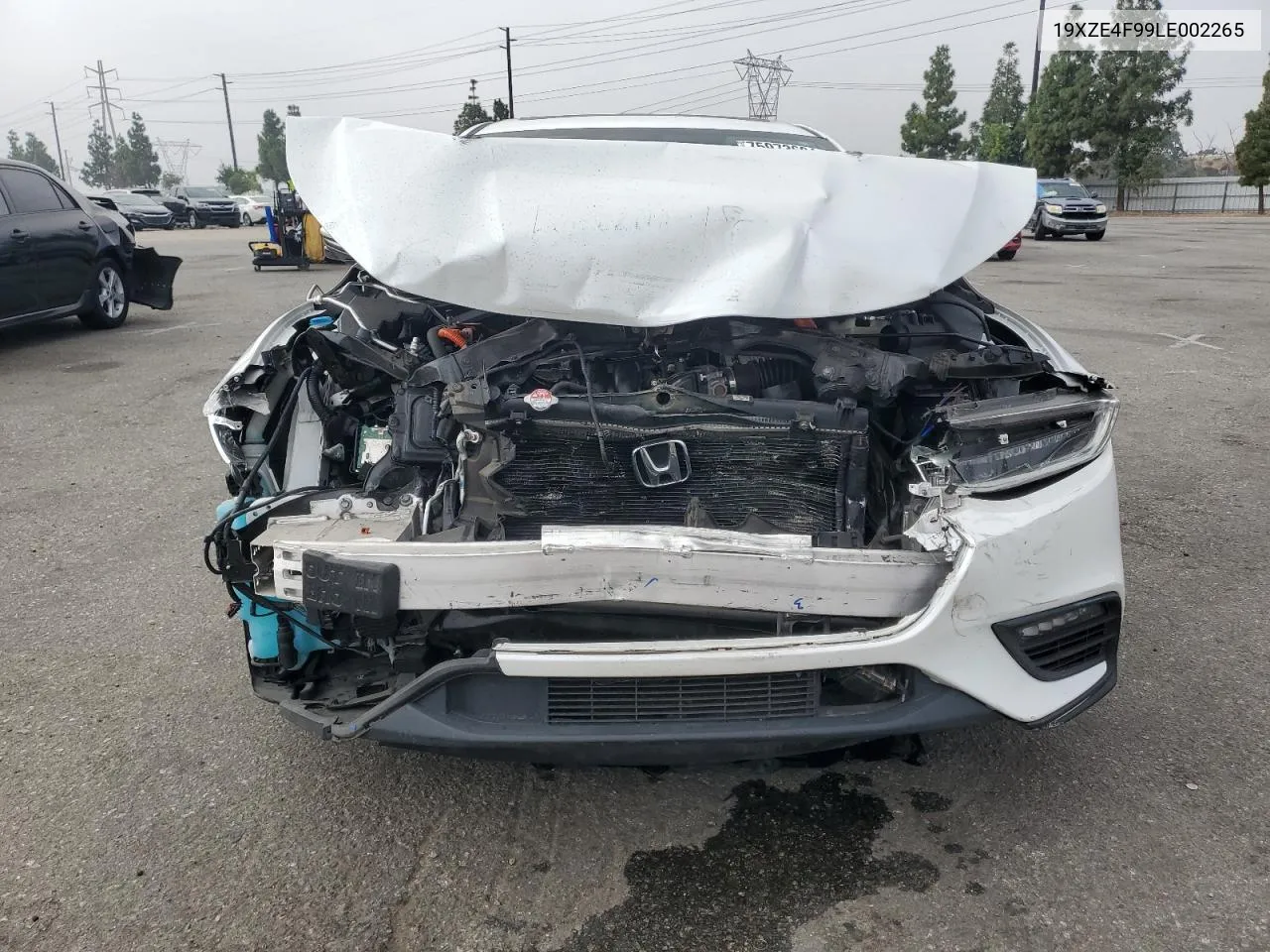 2020 Honda Insight Touring VIN: 19XZE4F99LE002265 Lot: 75973694