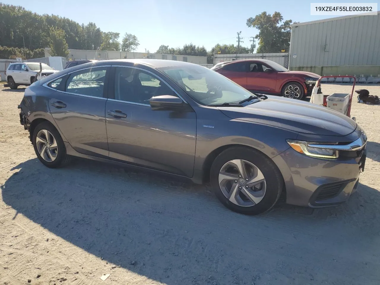 2020 Honda Insight Ex VIN: 19XZE4F55LE003832 Lot: 76378914