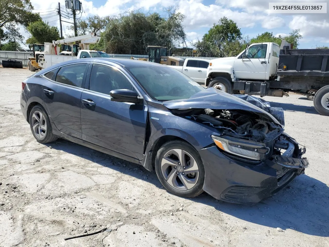 2020 Honda Insight Ex VIN: 19XZE4F55LE013857 Lot: 77427234