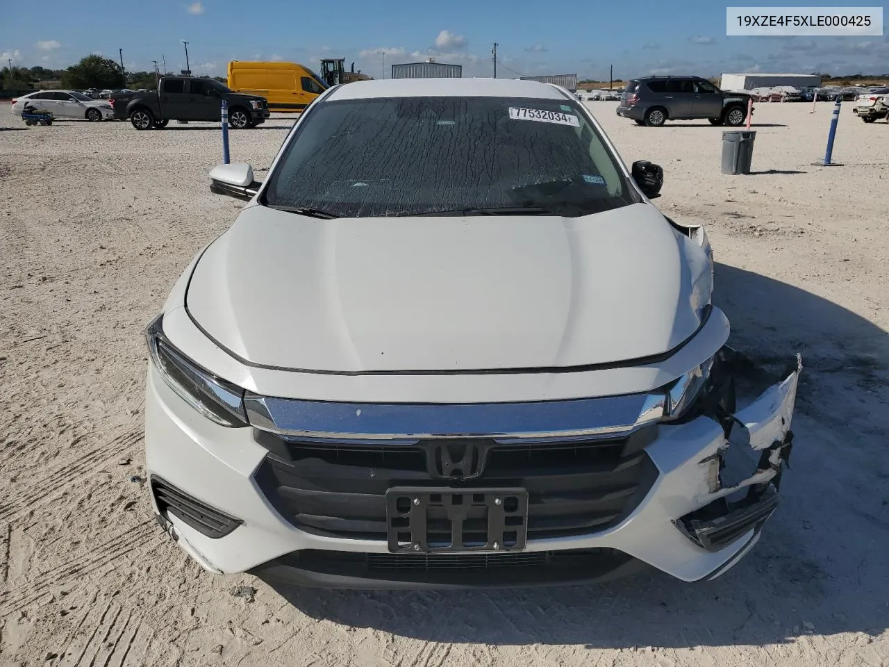 2020 Honda Insight Ex VIN: 19XZE4F5XLE000425 Lot: 77532034