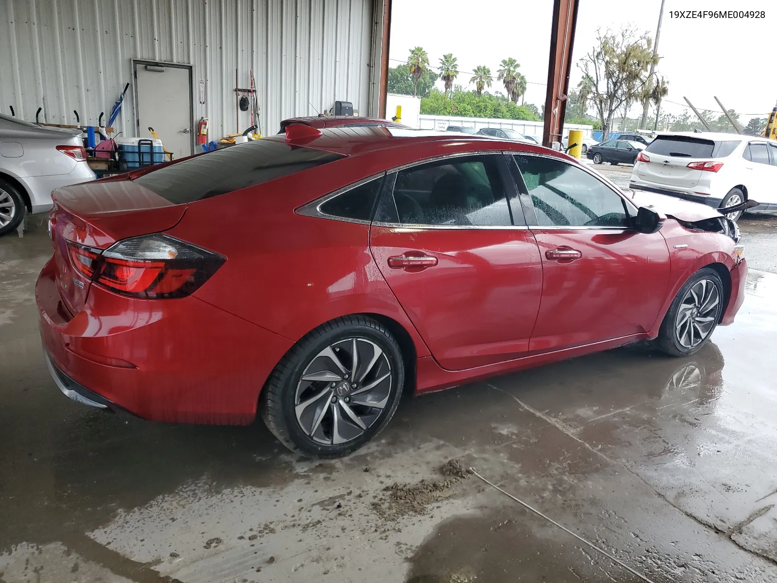 2021 Honda Insight Touring VIN: 19XZE4F96ME004928 Lot: 65953824