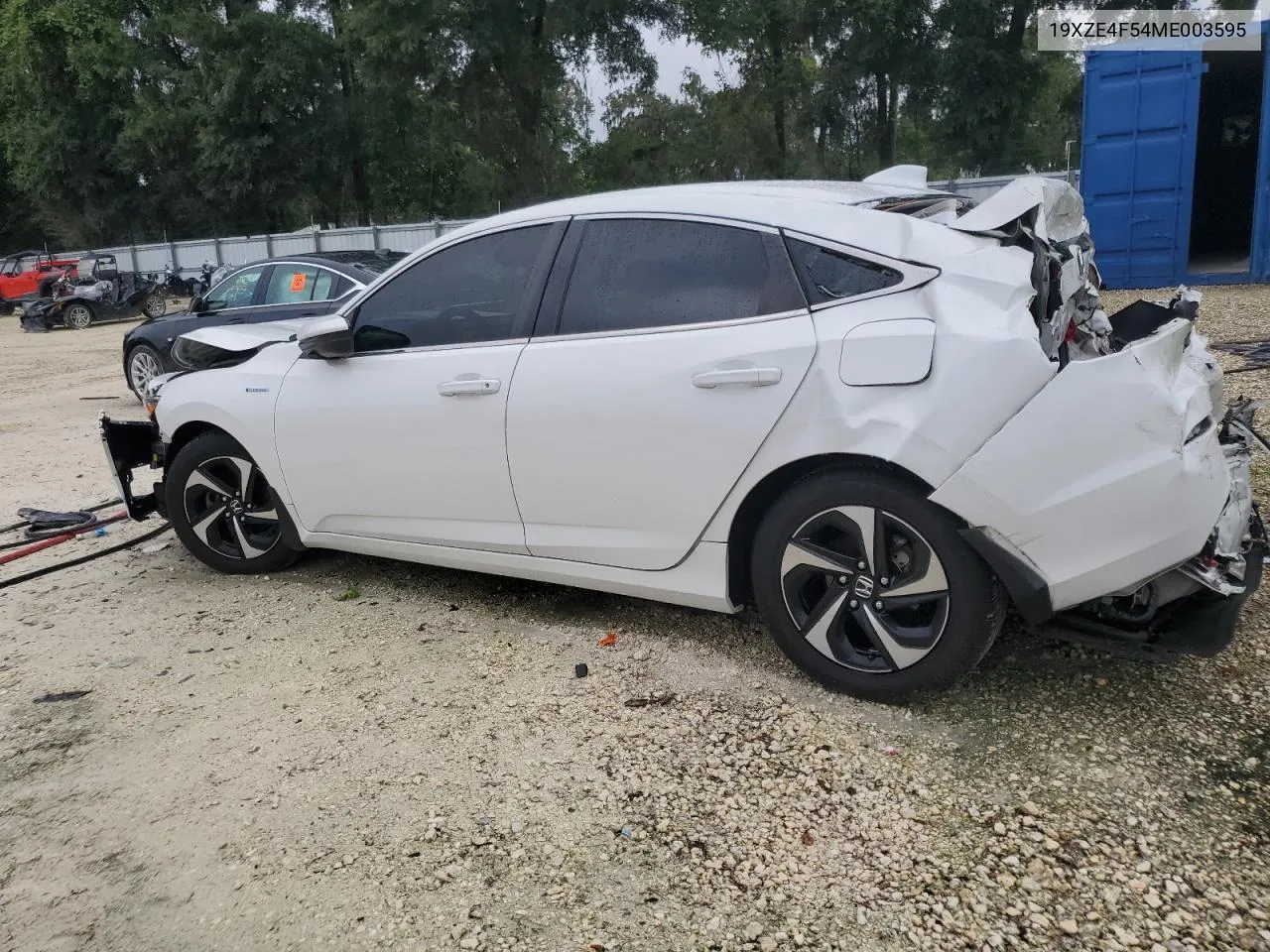 2021 Honda Insight Ex VIN: 19XZE4F54ME003595 Lot: 70142774