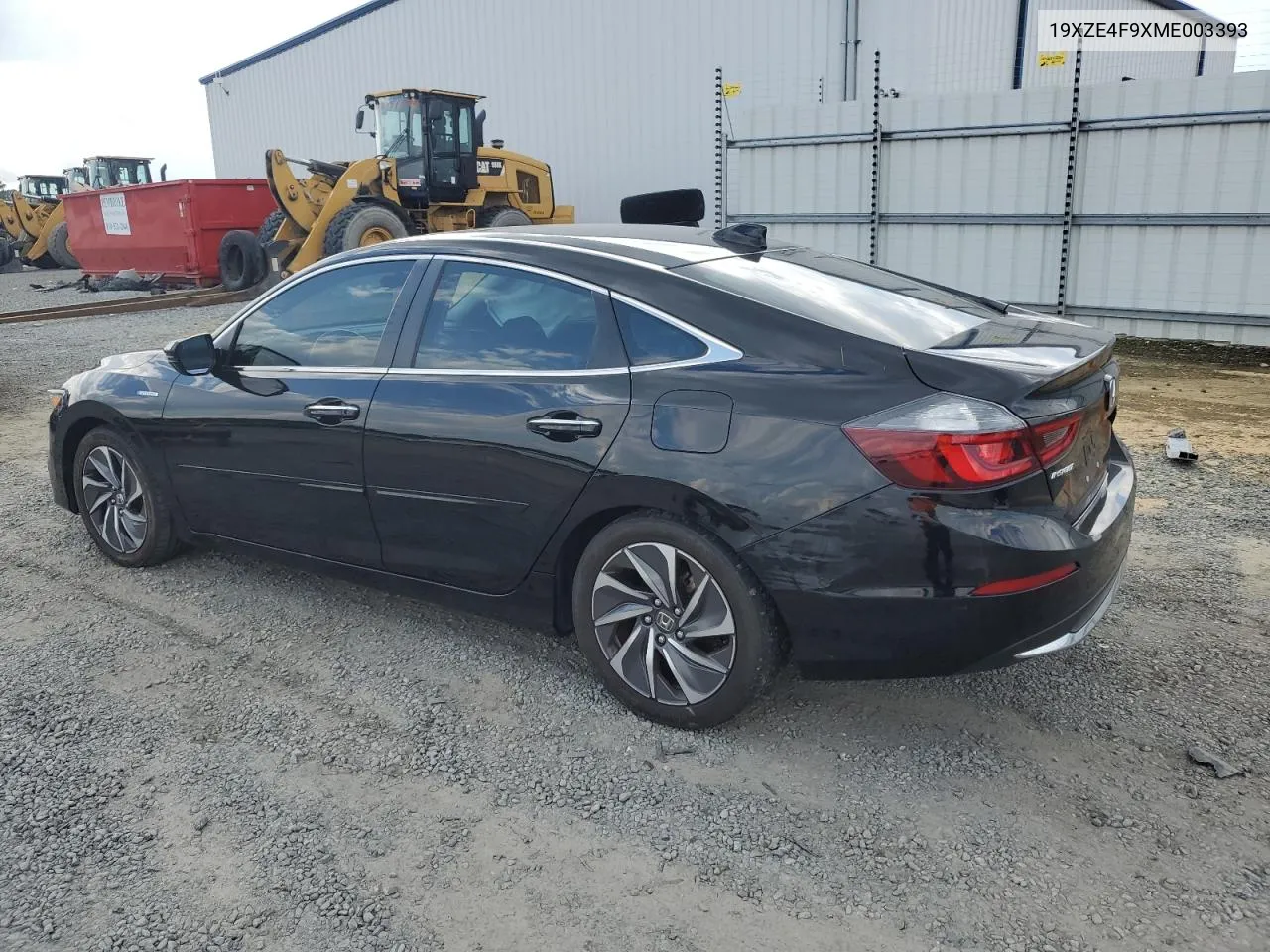 2021 Honda Insight Touring VIN: 19XZE4F9XME003393 Lot: 71931814