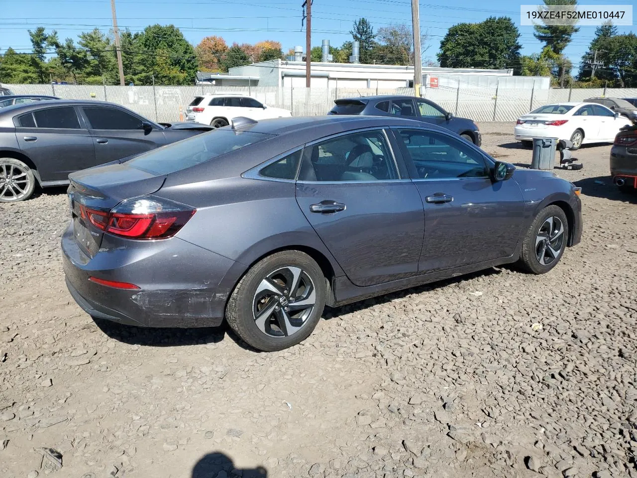 19XZE4F52ME010447 2021 Honda Insight Ex