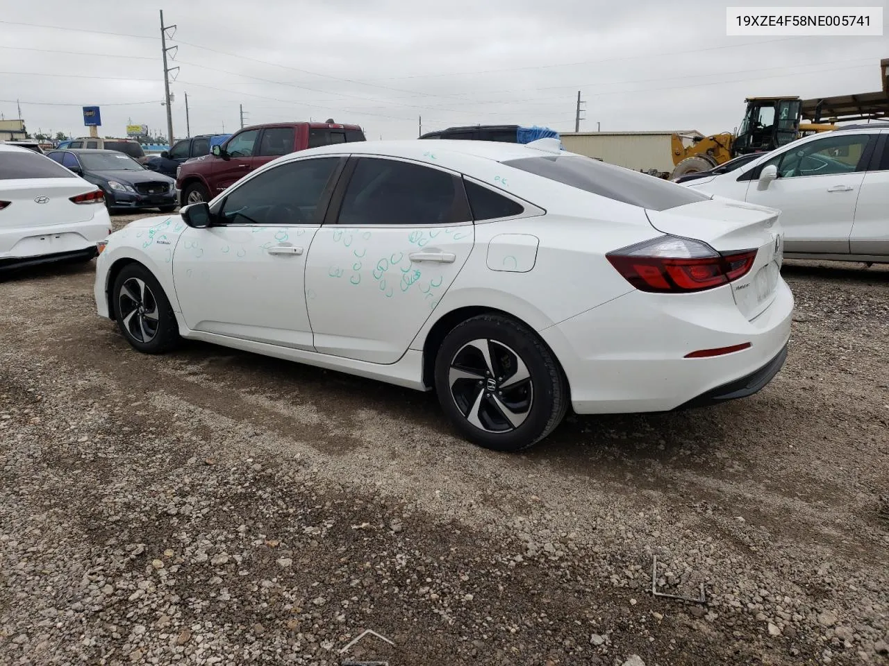 19XZE4F58NE005741 2022 Honda Insight Ex