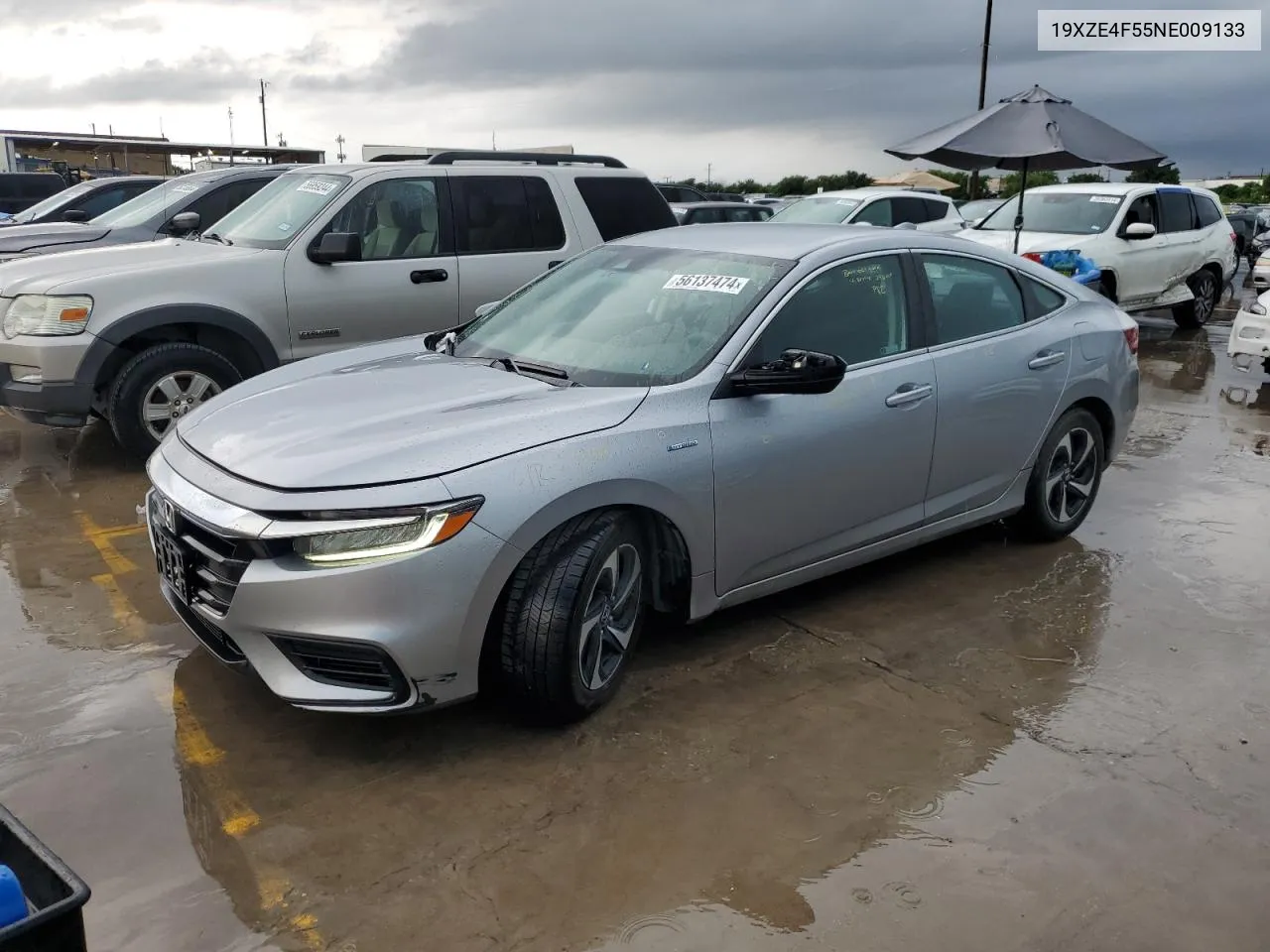 2022 Honda Insight Ex VIN: 19XZE4F55NE009133 Lot: 56137474