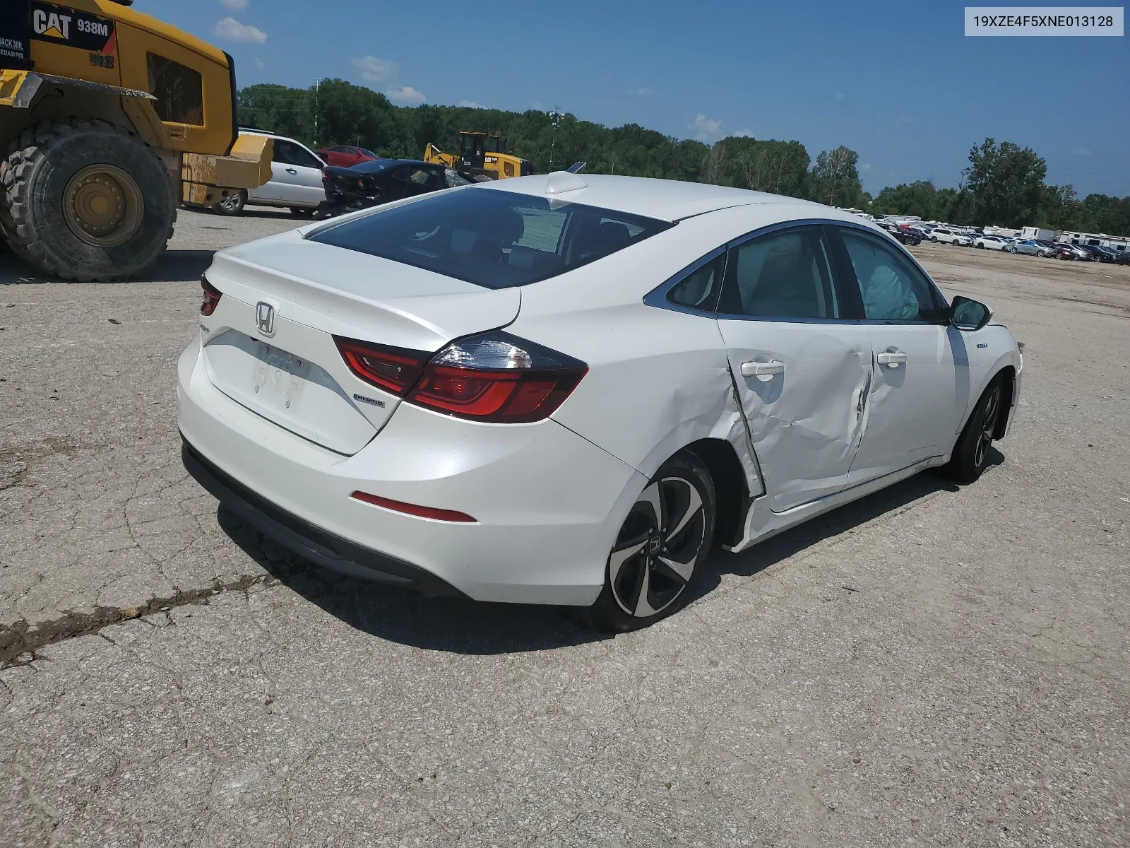 2022 Honda Insight Ex VIN: 19XZE4F5XNE013128 Lot: 61107384