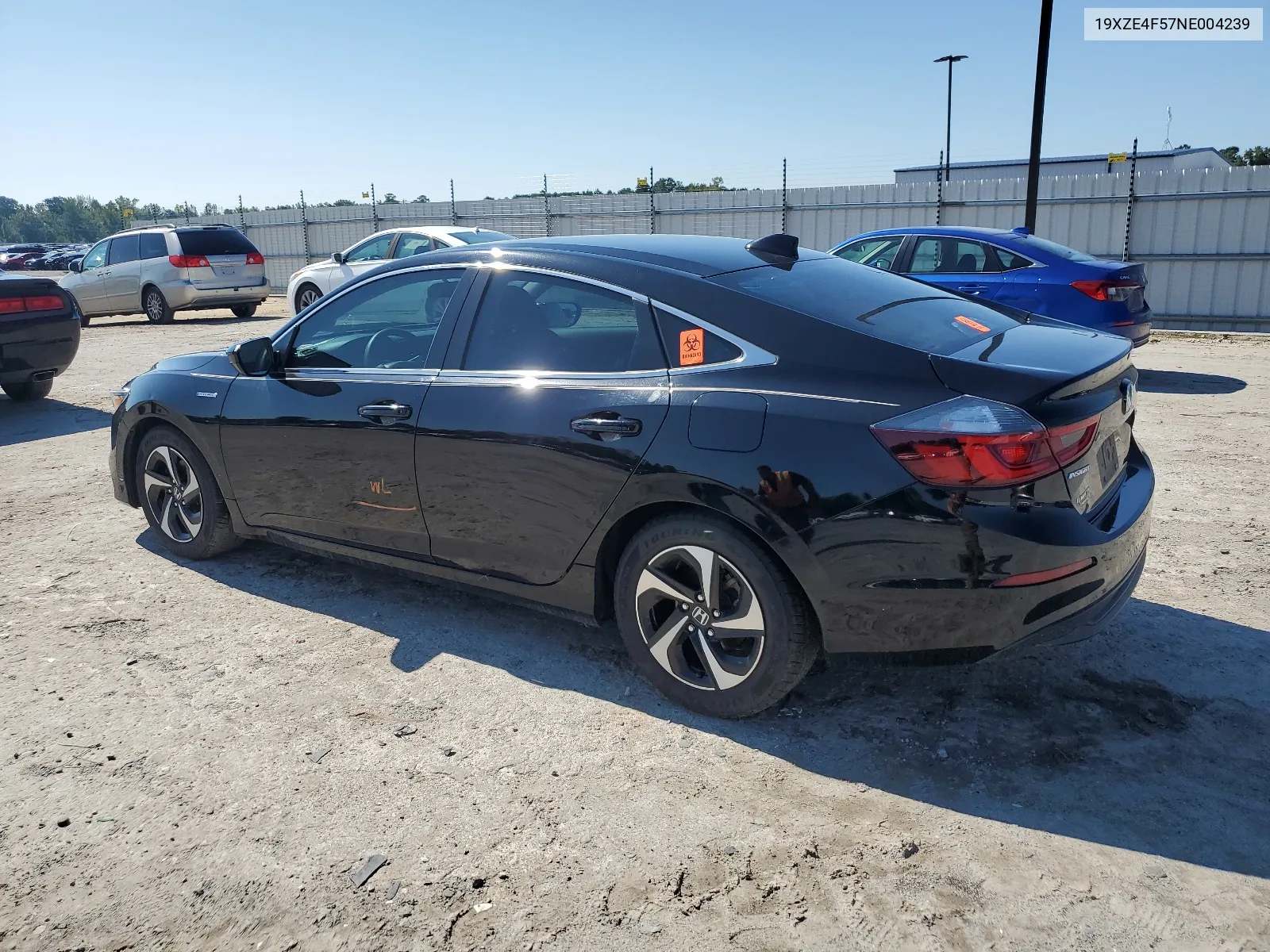 2022 Honda Insight Ex VIN: 19XZE4F57NE004239 Lot: 68041634