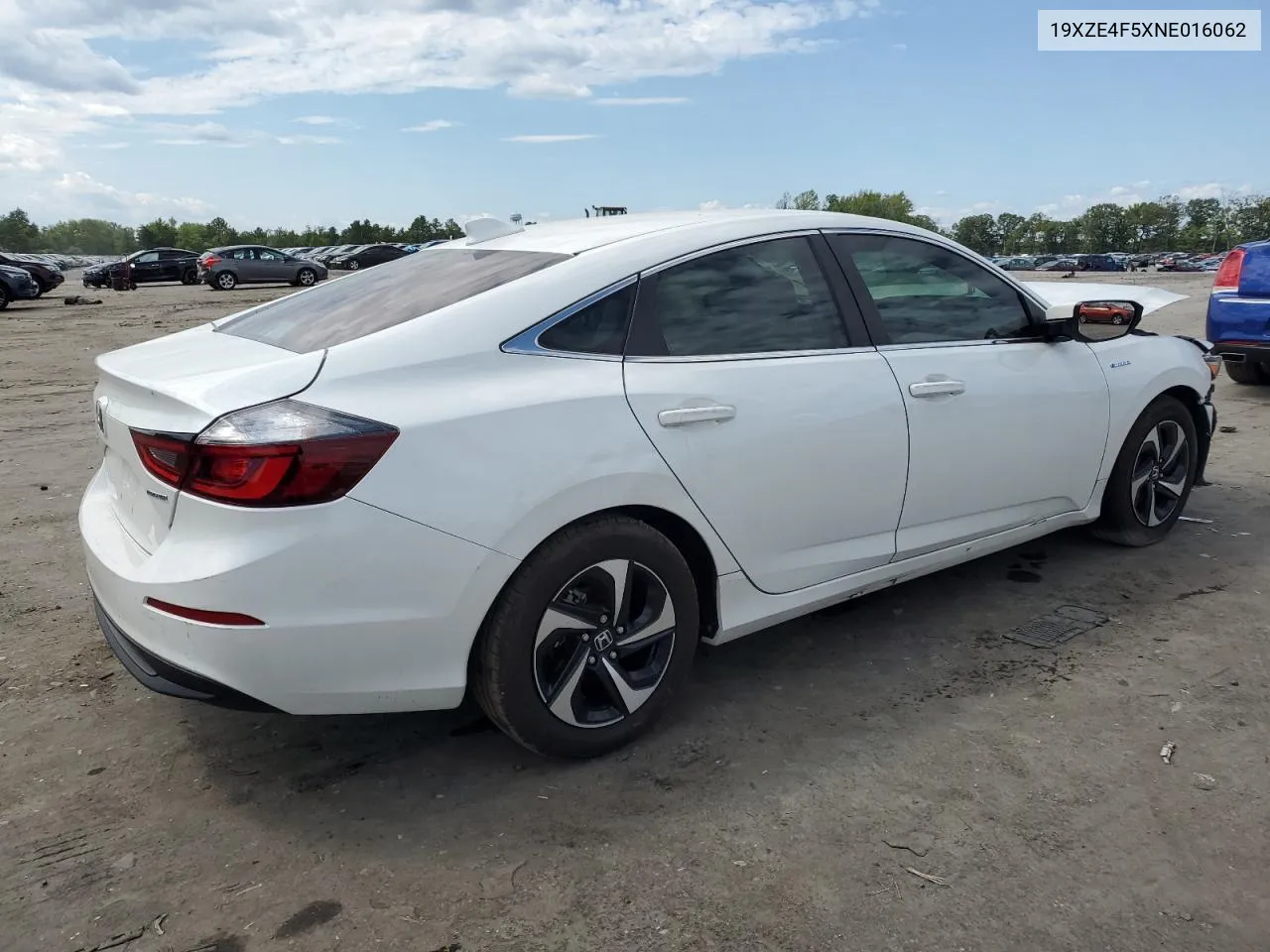 19XZE4F5XNE016062 2022 Honda Insight Ex