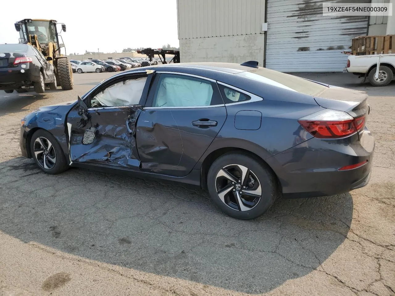 2022 Honda Insight Ex VIN: 19XZE4F54NE000309 Lot: 70214704