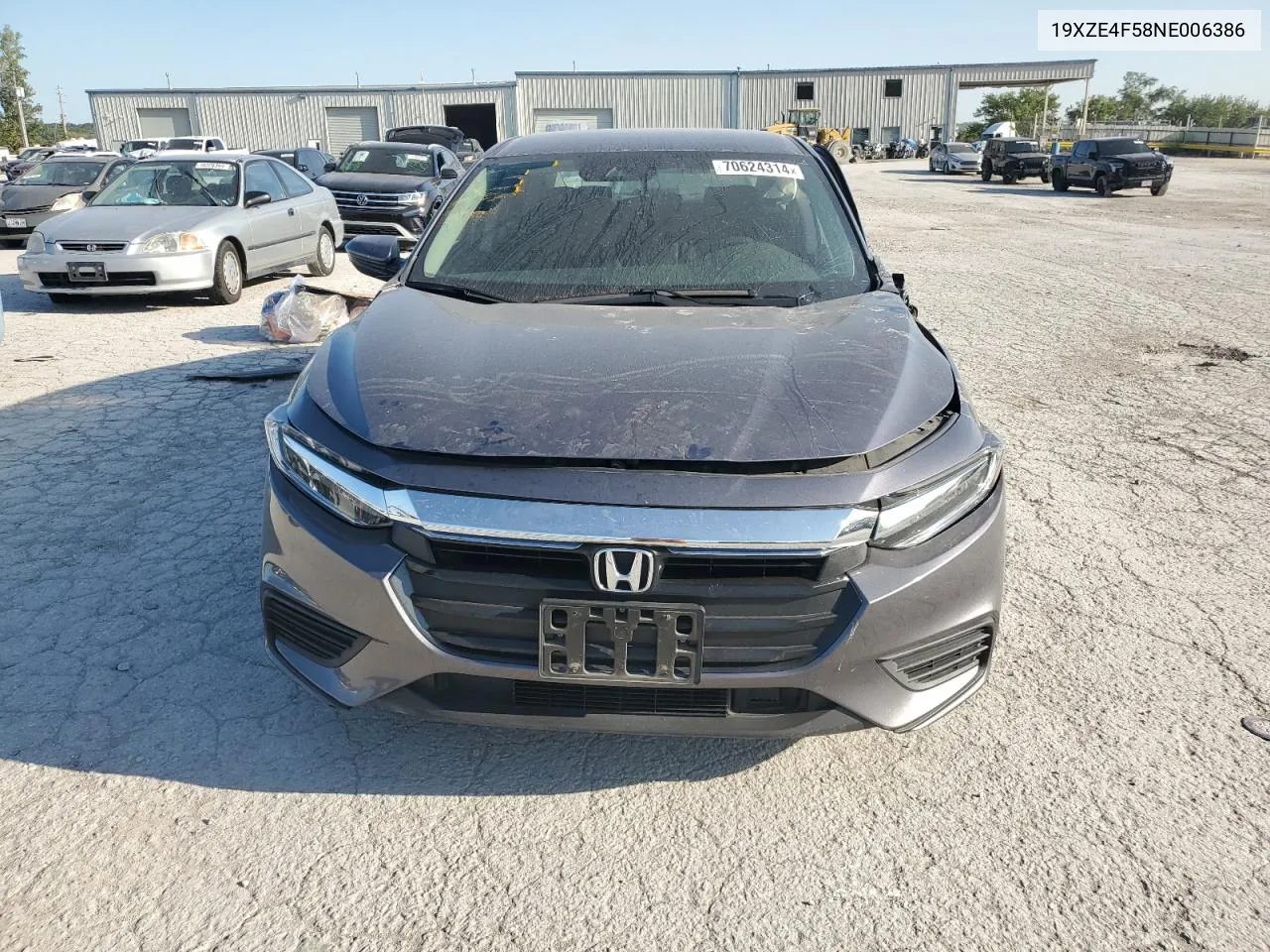 19XZE4F58NE006386 2022 Honda Insight Ex