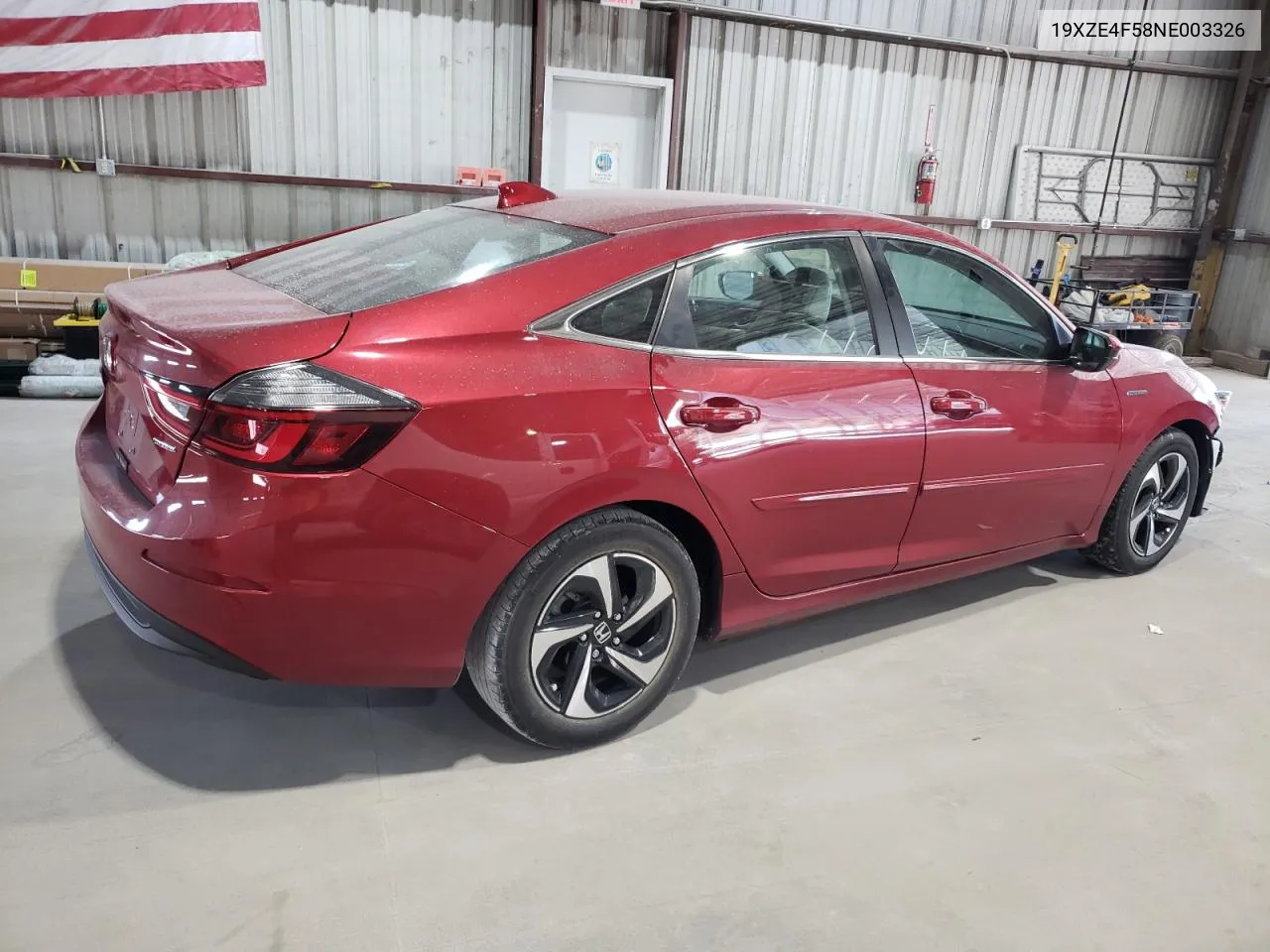 2022 Honda Insight Ex VIN: 19XZE4F58NE003326 Lot: 72177494