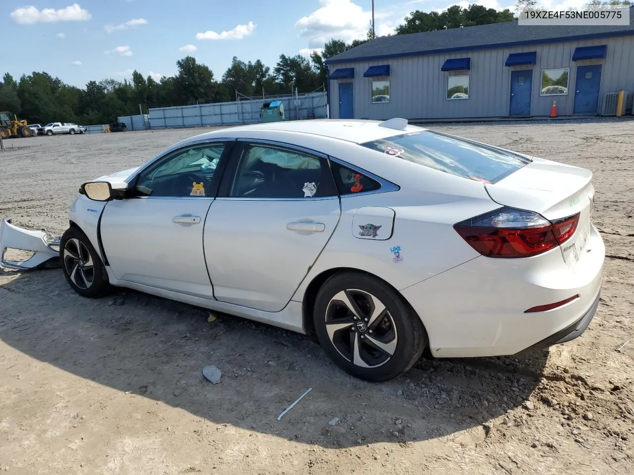 19XZE4F53NE005775 2022 Honda Insight Ex