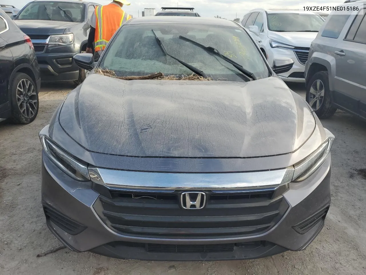 2022 Honda Insight Ex VIN: 19XZE4F51NE015186 Lot: 73688224