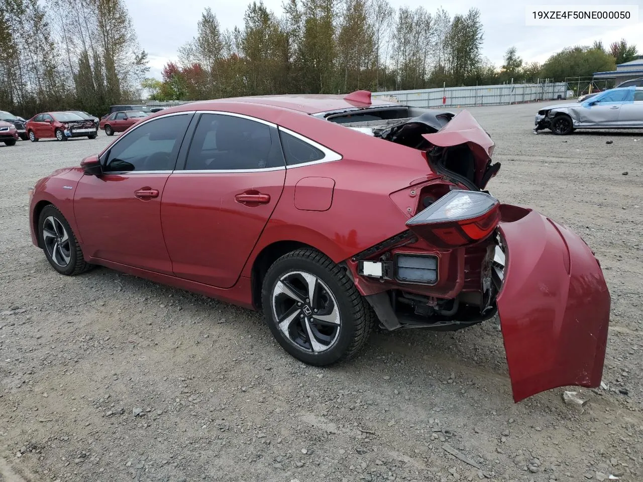 19XZE4F50NE000050 2022 Honda Insight Ex