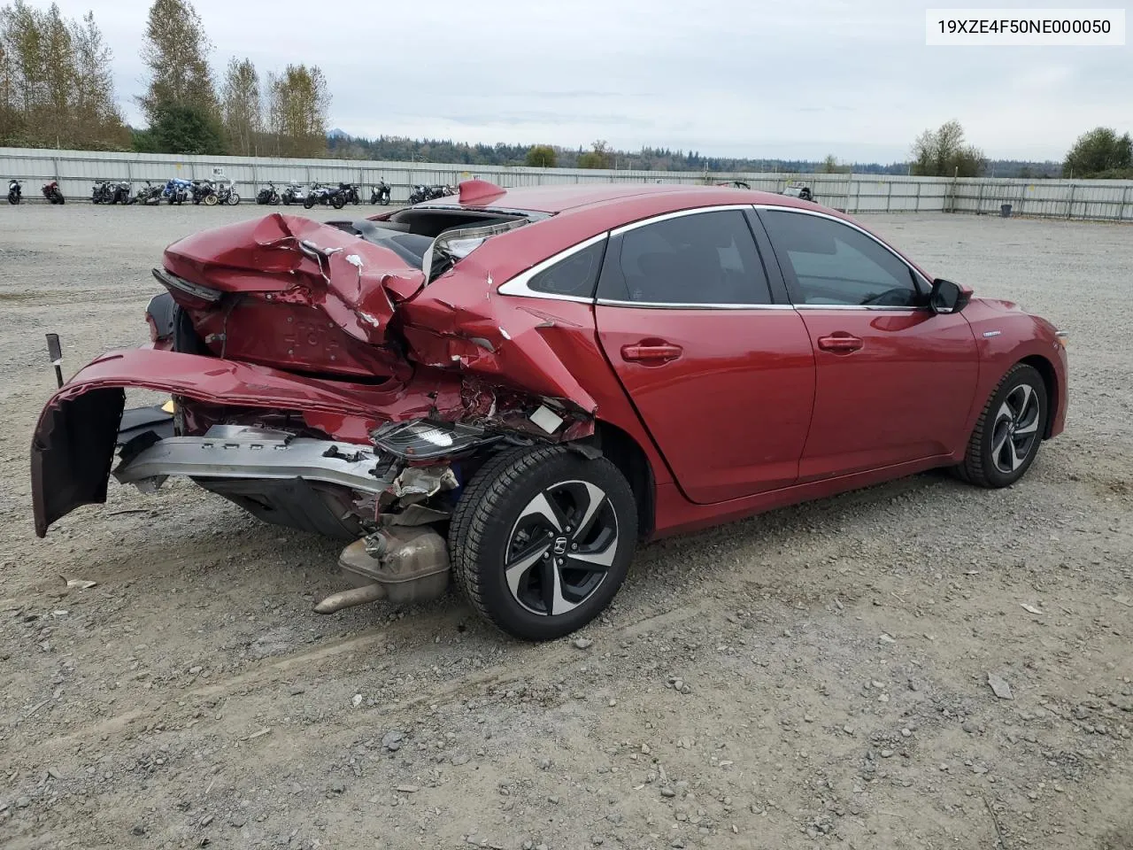 19XZE4F50NE000050 2022 Honda Insight Ex