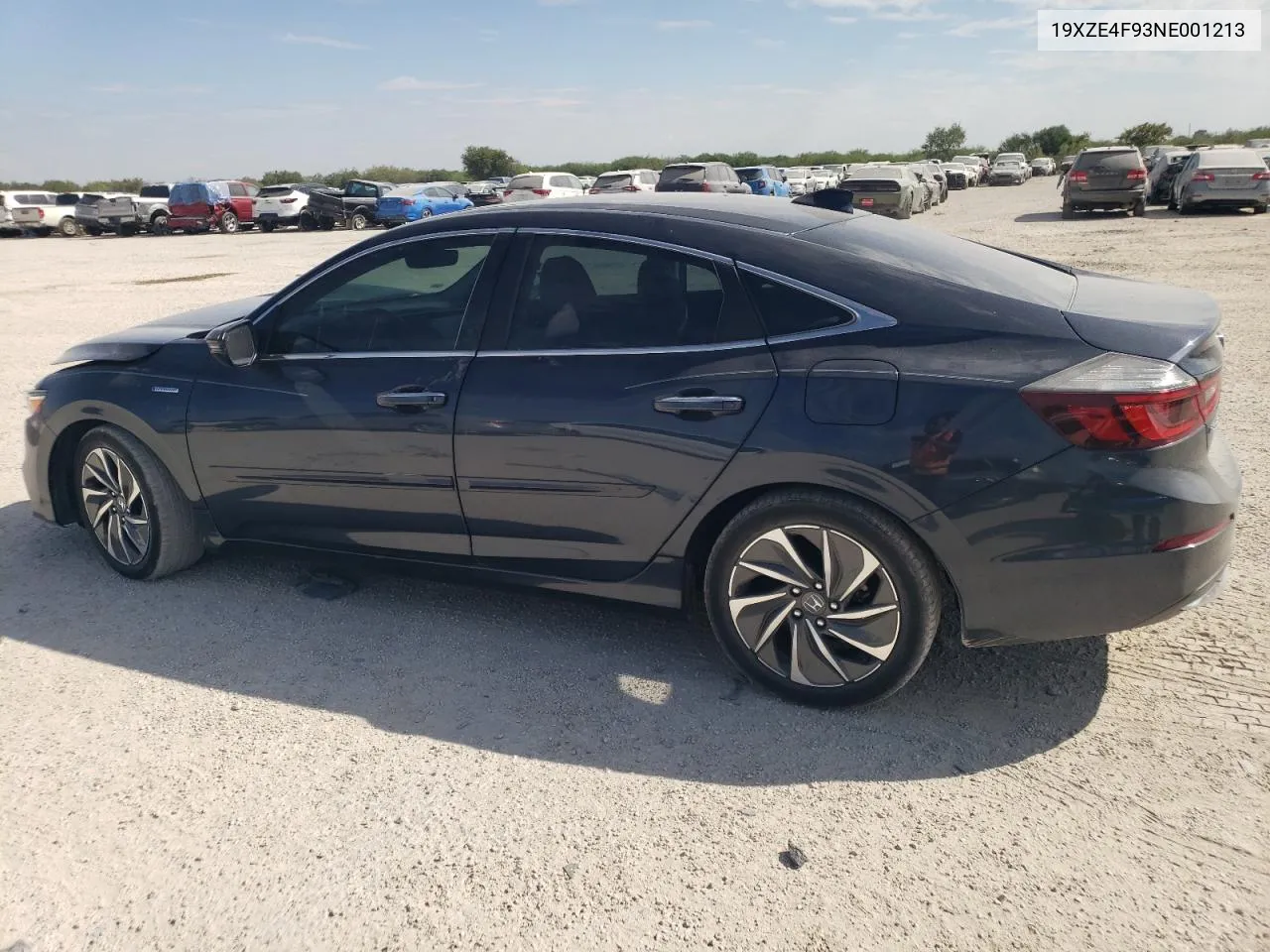 2022 Honda Insight Touring VIN: 19XZE4F93NE001213 Lot: 74524434