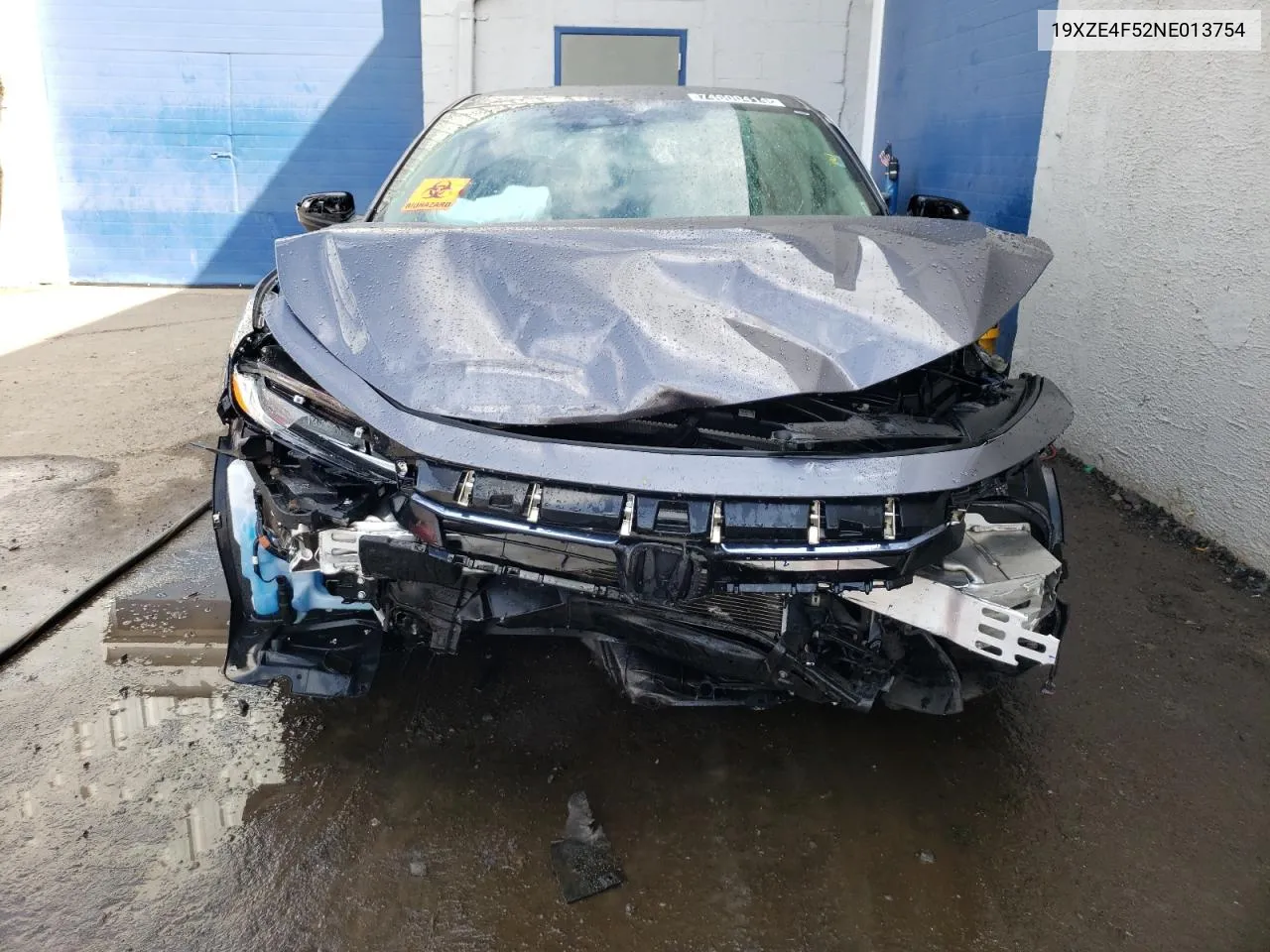 2022 Honda Insight Ex VIN: 19XZE4F52NE013754 Lot: 74600414