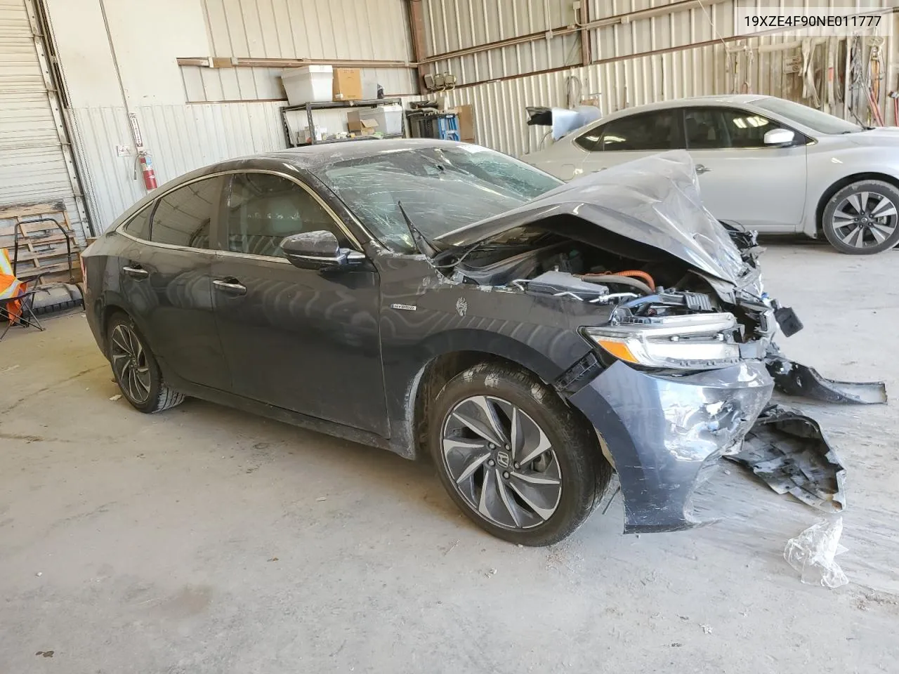 2022 Honda Insight Touring VIN: 19XZE4F90NE011777 Lot: 75020694