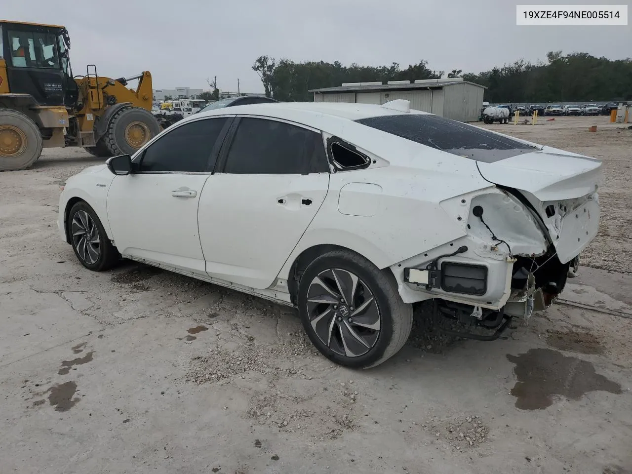 2022 Honda Insight Touring VIN: 19XZE4F94NE005514 Lot: 75308934