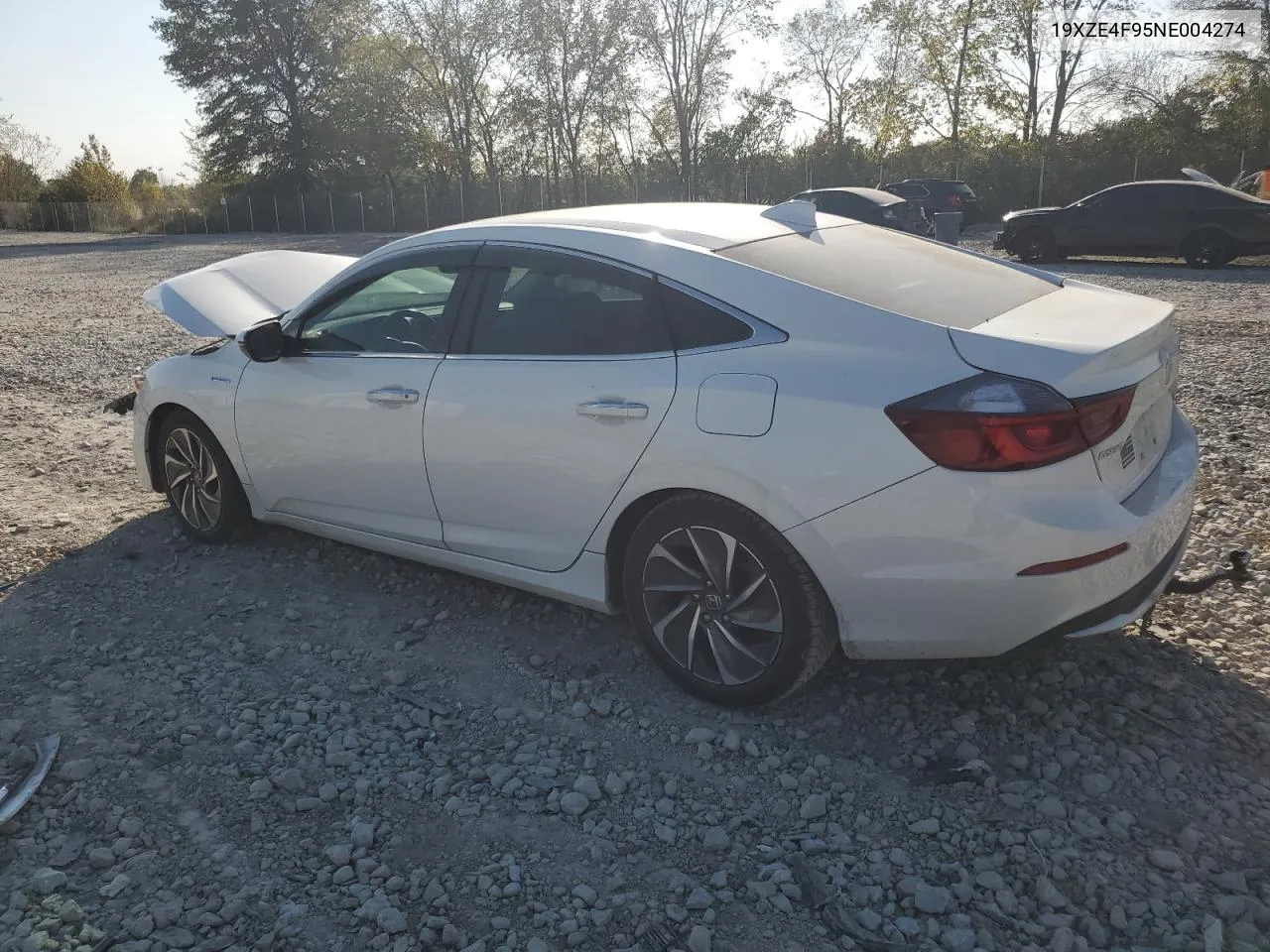 2022 Honda Insight Touring VIN: 19XZE4F95NE004274 Lot: 75852234