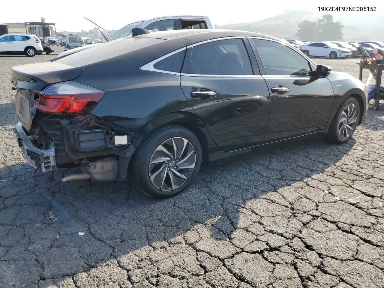 2022 Honda Insight Touring VIN: 19XZE4F97NE005152 Lot: 76070724