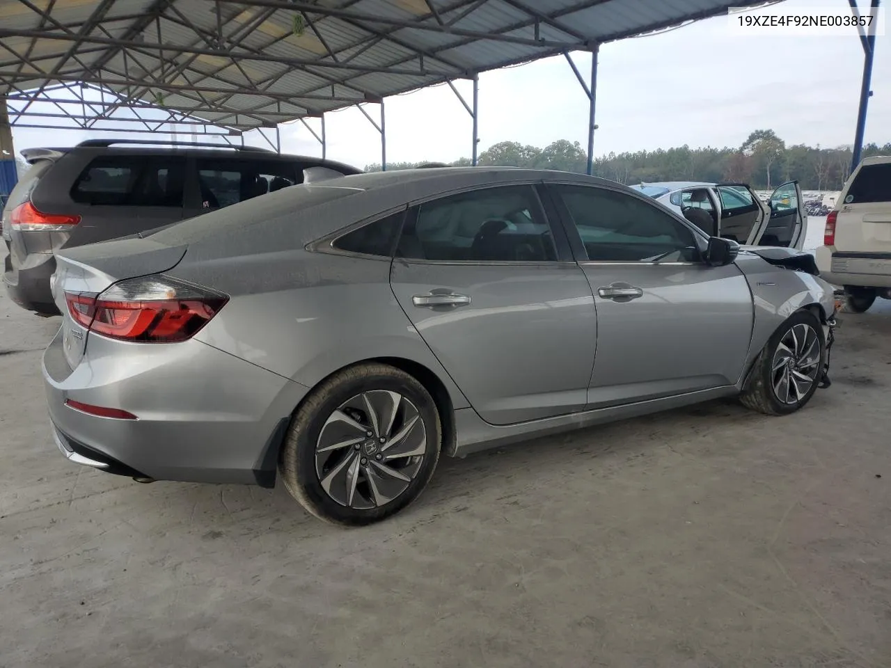 2022 Honda Insight Touring VIN: 19XZE4F92NE003857 Lot: 77802274