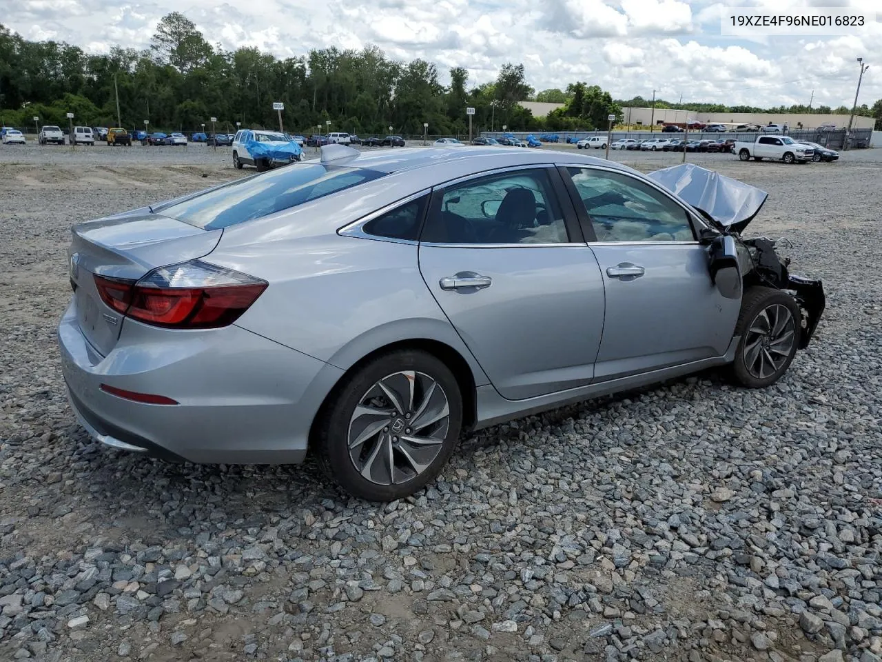 2022 Honda Insight Touring VIN: 19XZE4F96NE016823 Lot: 77807794