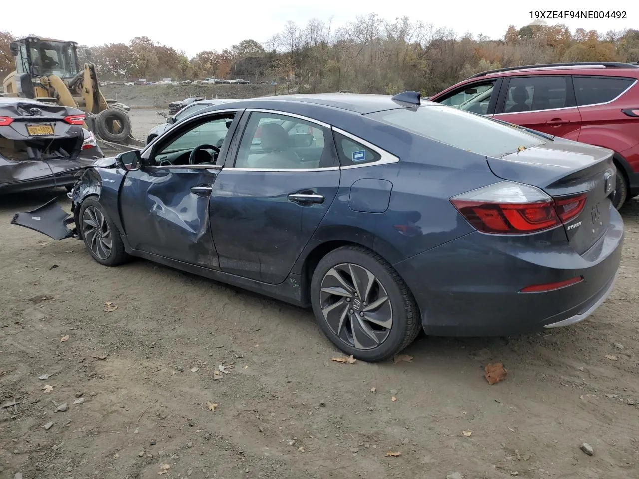 2022 Honda Insight Touring VIN: 19XZE4F94NE004492 Lot: 78144984